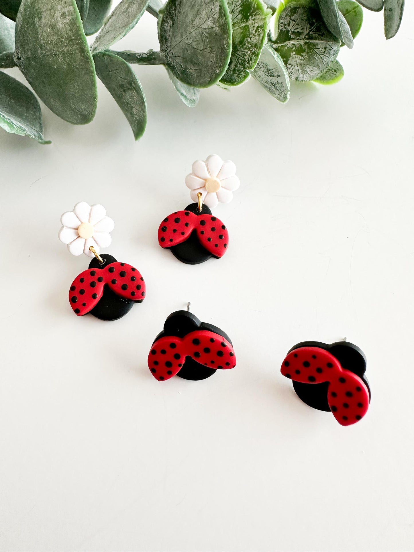 Ladybug Earrings