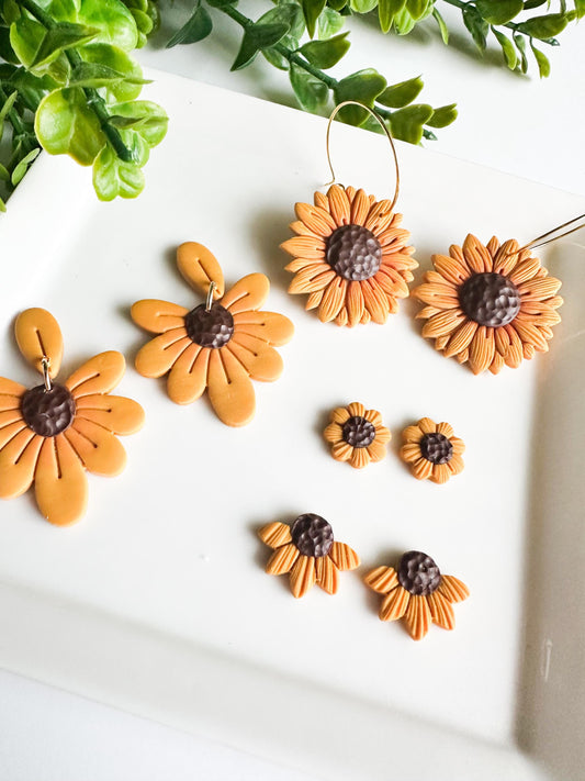 Sunflower Earrings