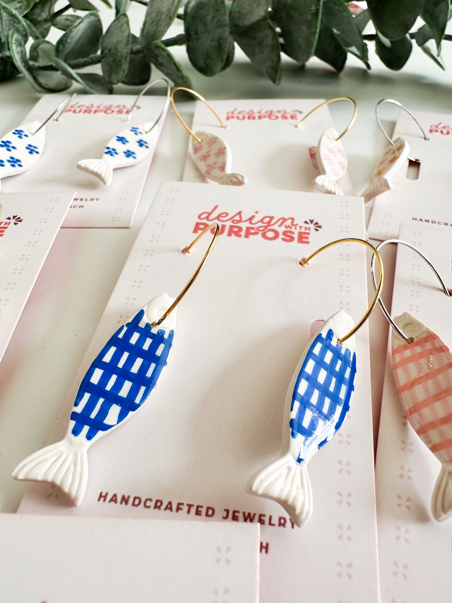 Decorative Fish Earrings
