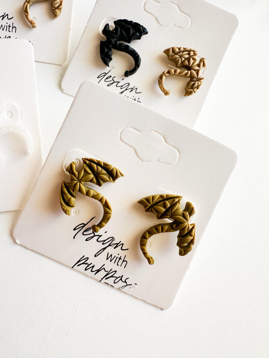 Dragon Stud Earrings