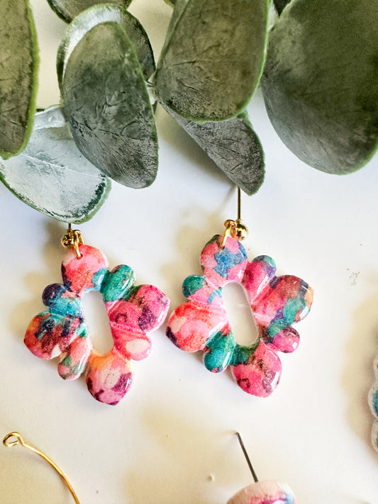 Bright Tropical Earrings