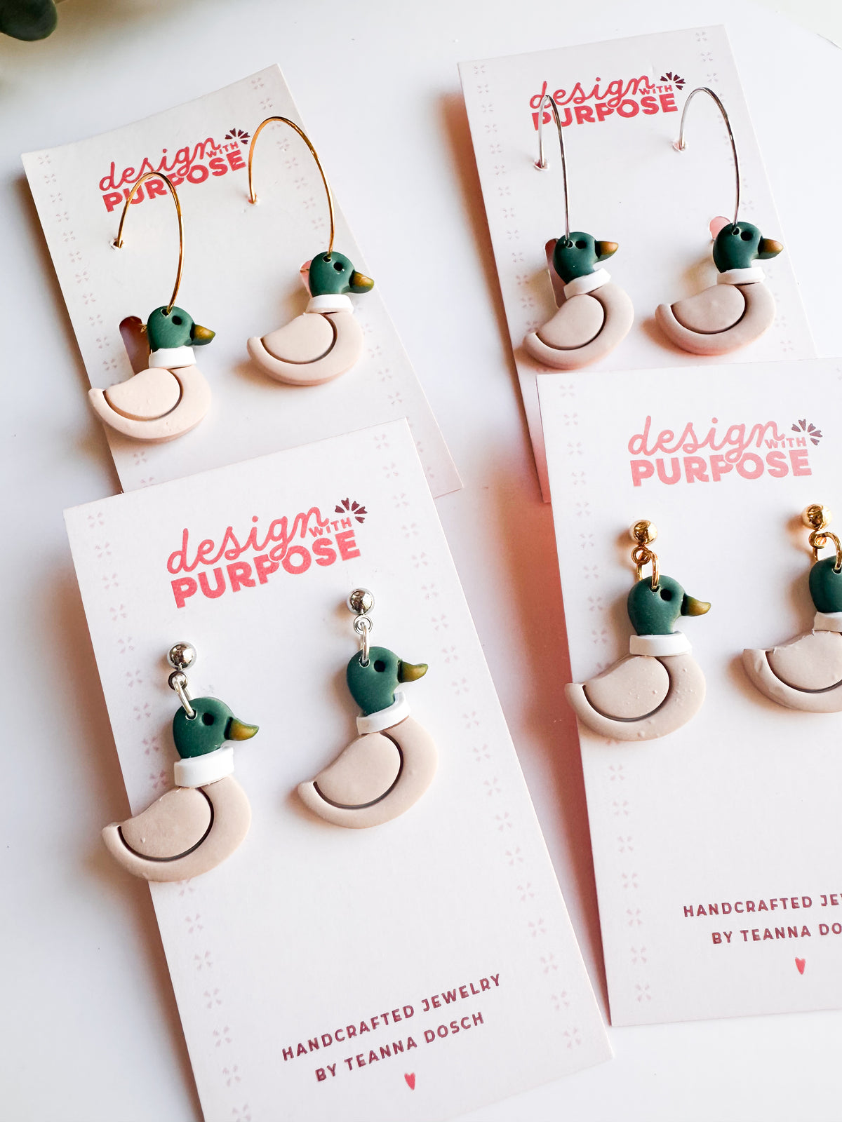 Mallard Duck Earrings