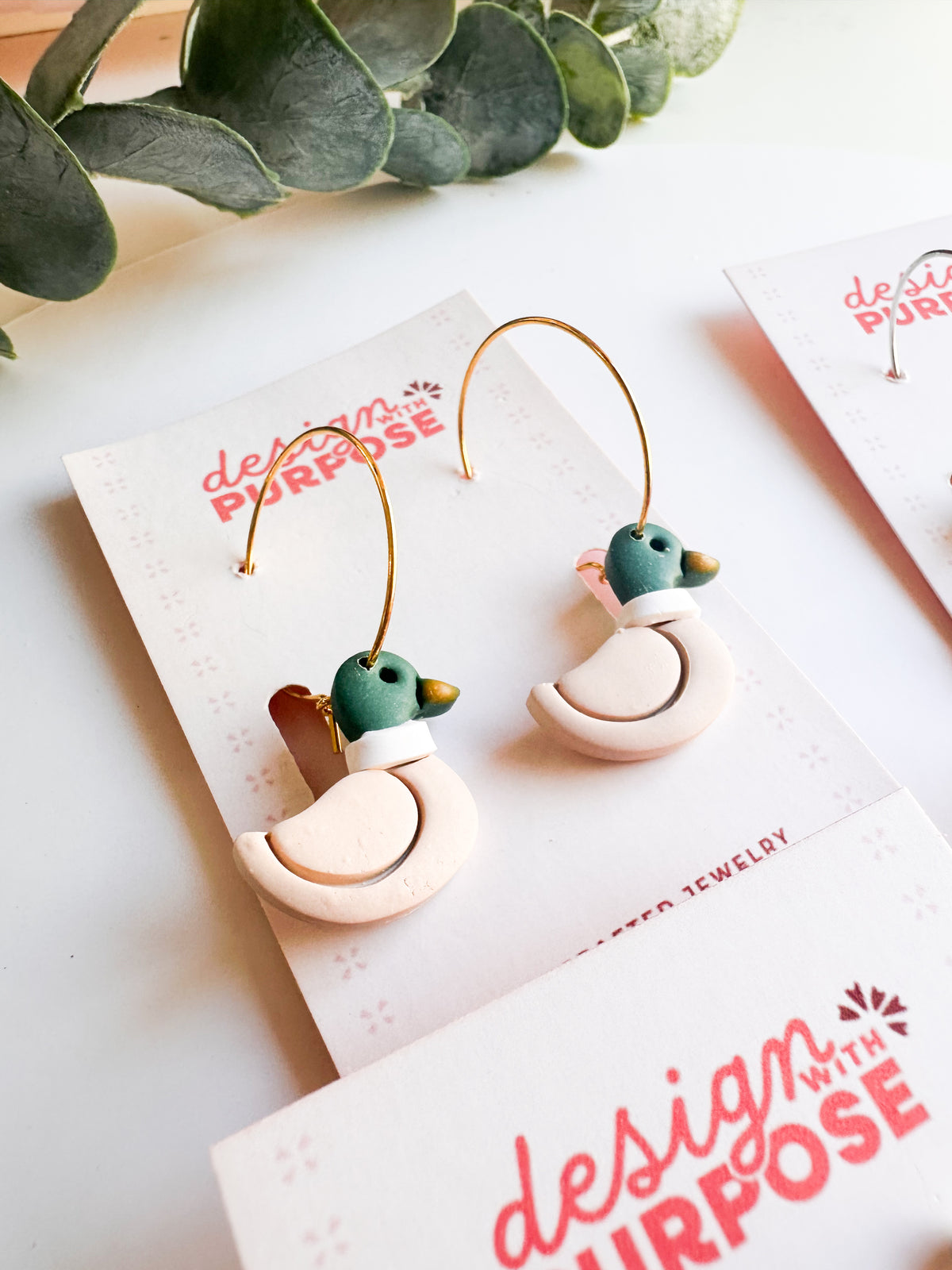 Mallard Duck Earrings