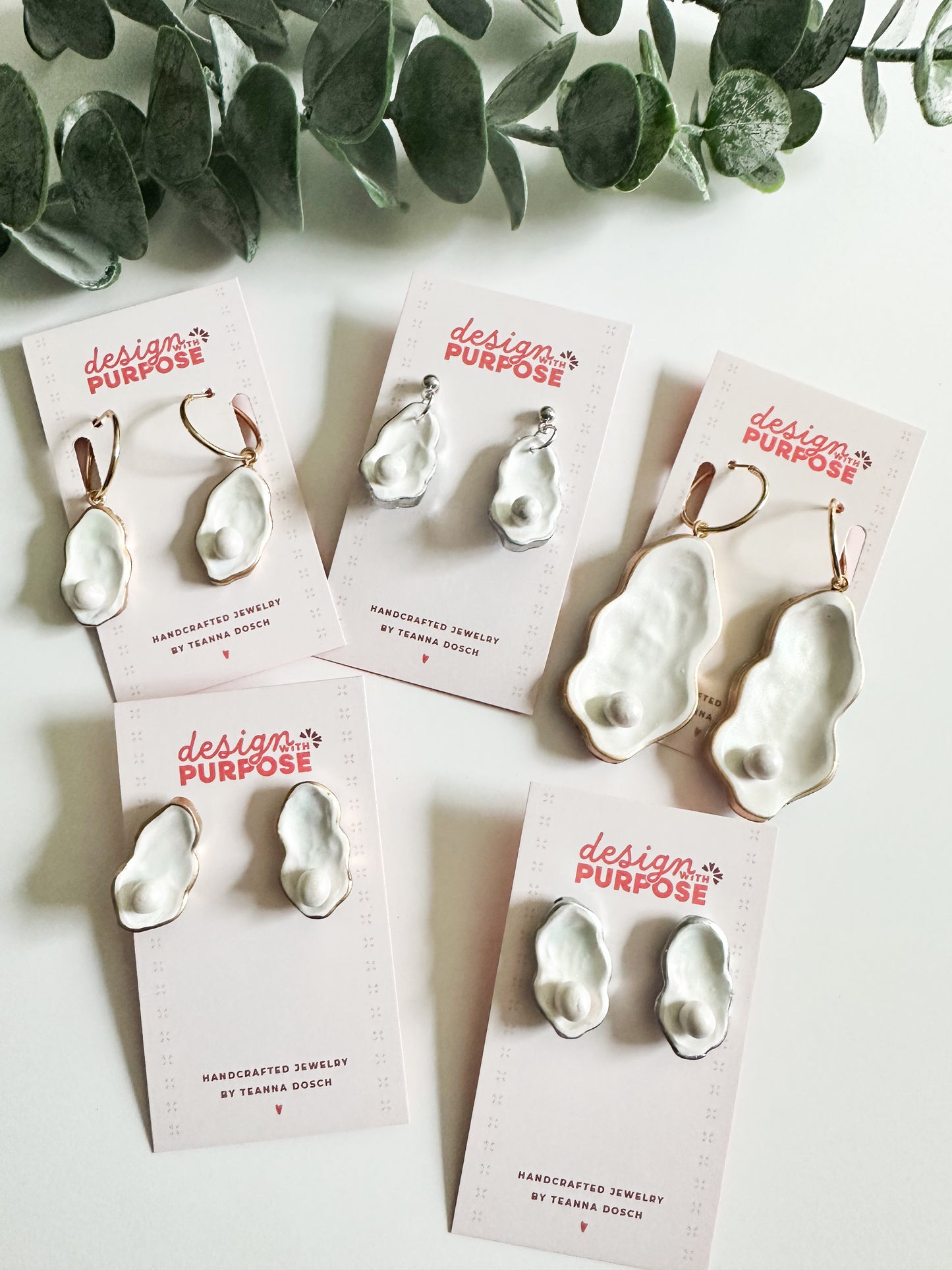 Oyster Earrings