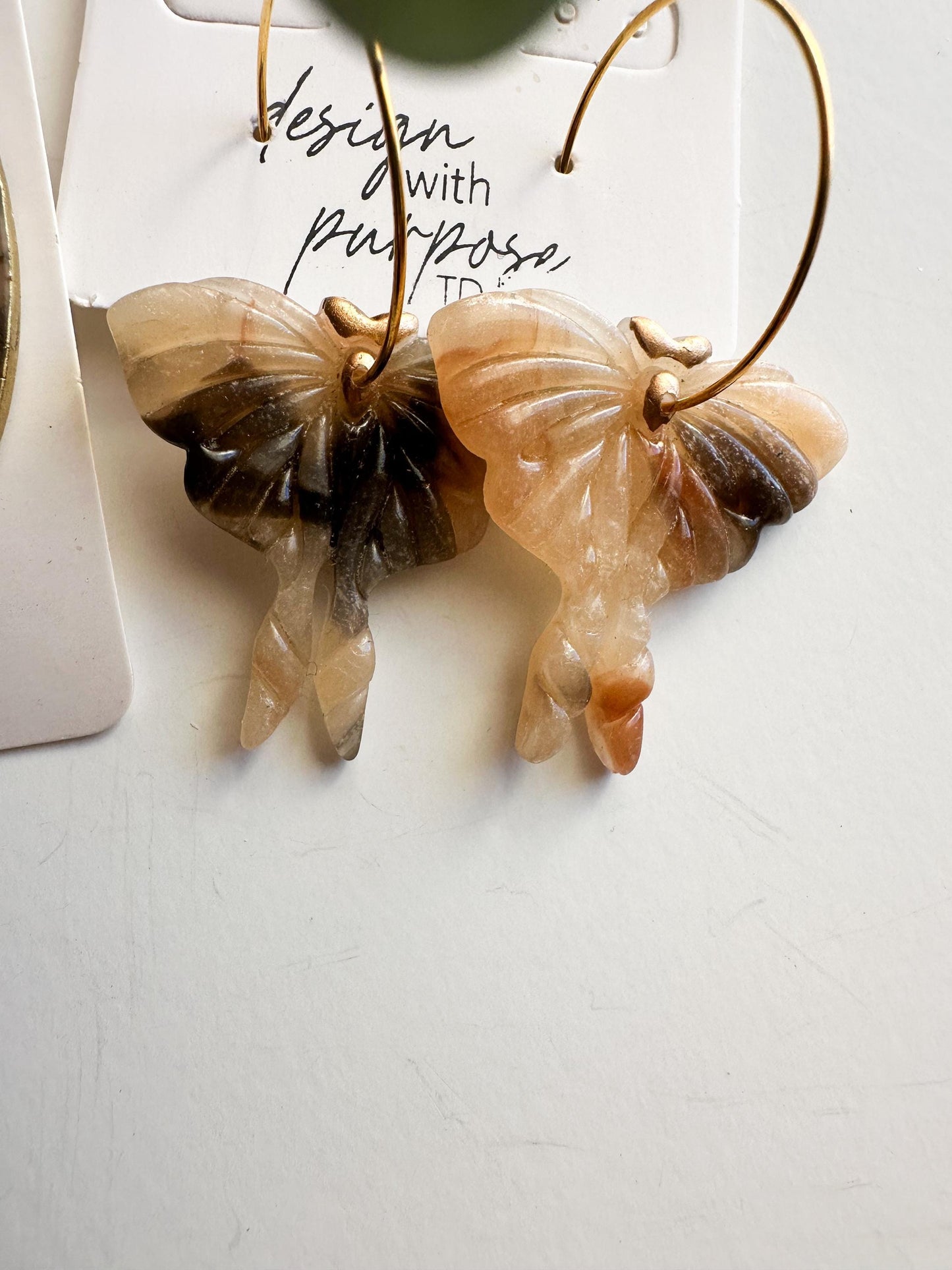 Blonde Tortoise Shell Earrings