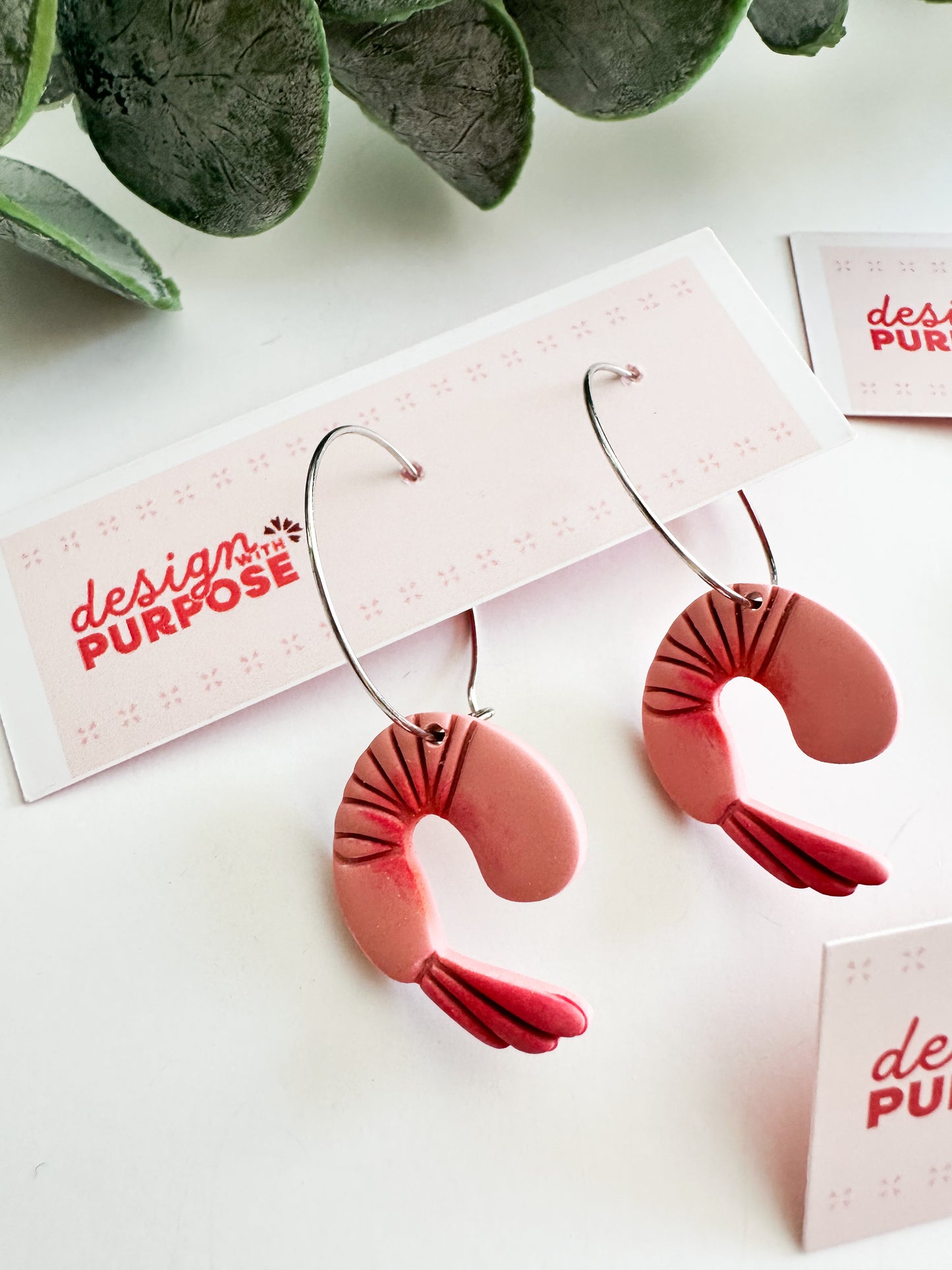 Shrimp Earrings