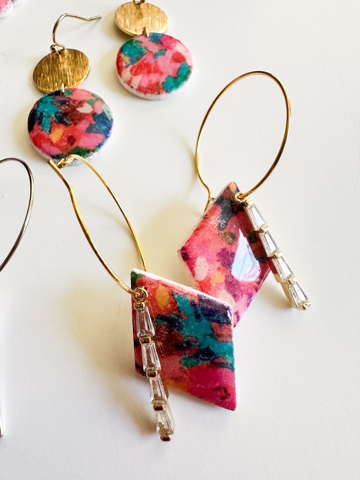 Bright Tropical Earrings