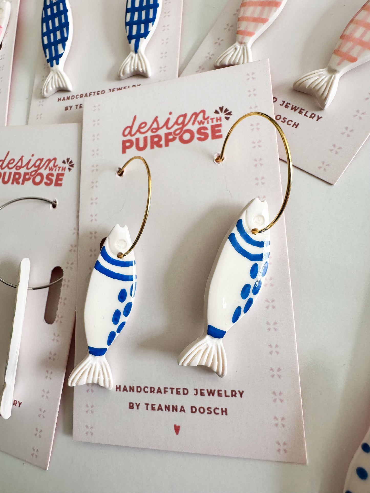 Decorative Fish Earrings