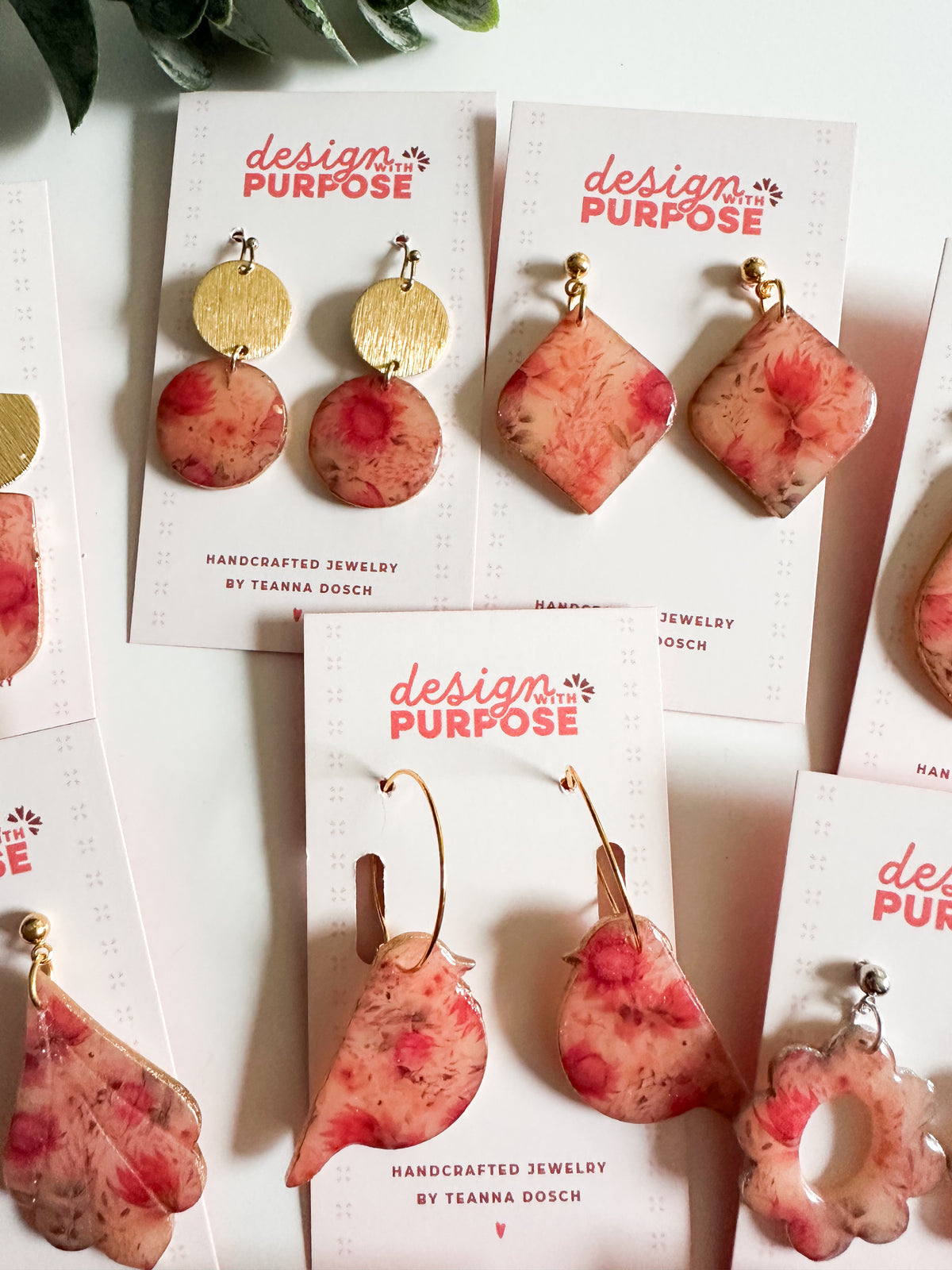 Autumn Floral Earrings