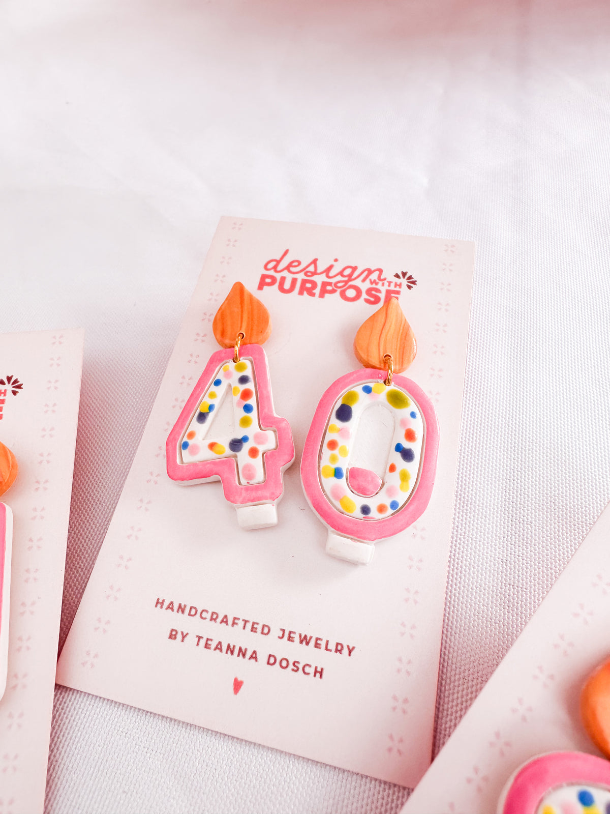 Birthday Candle Earrings