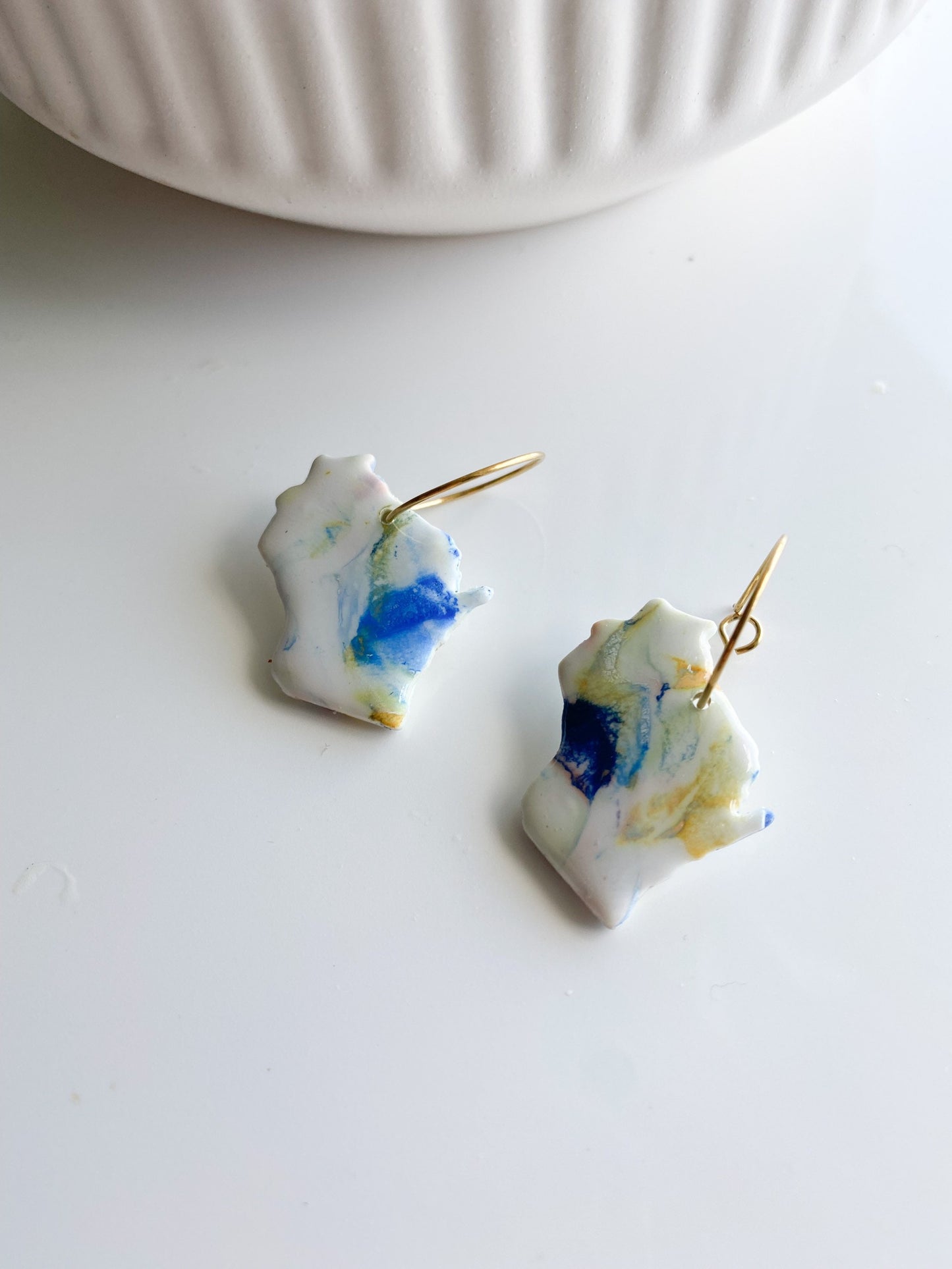 Hand Painted Brewers Earrings