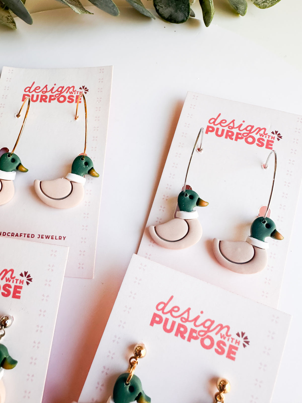 Mallard Duck Earrings