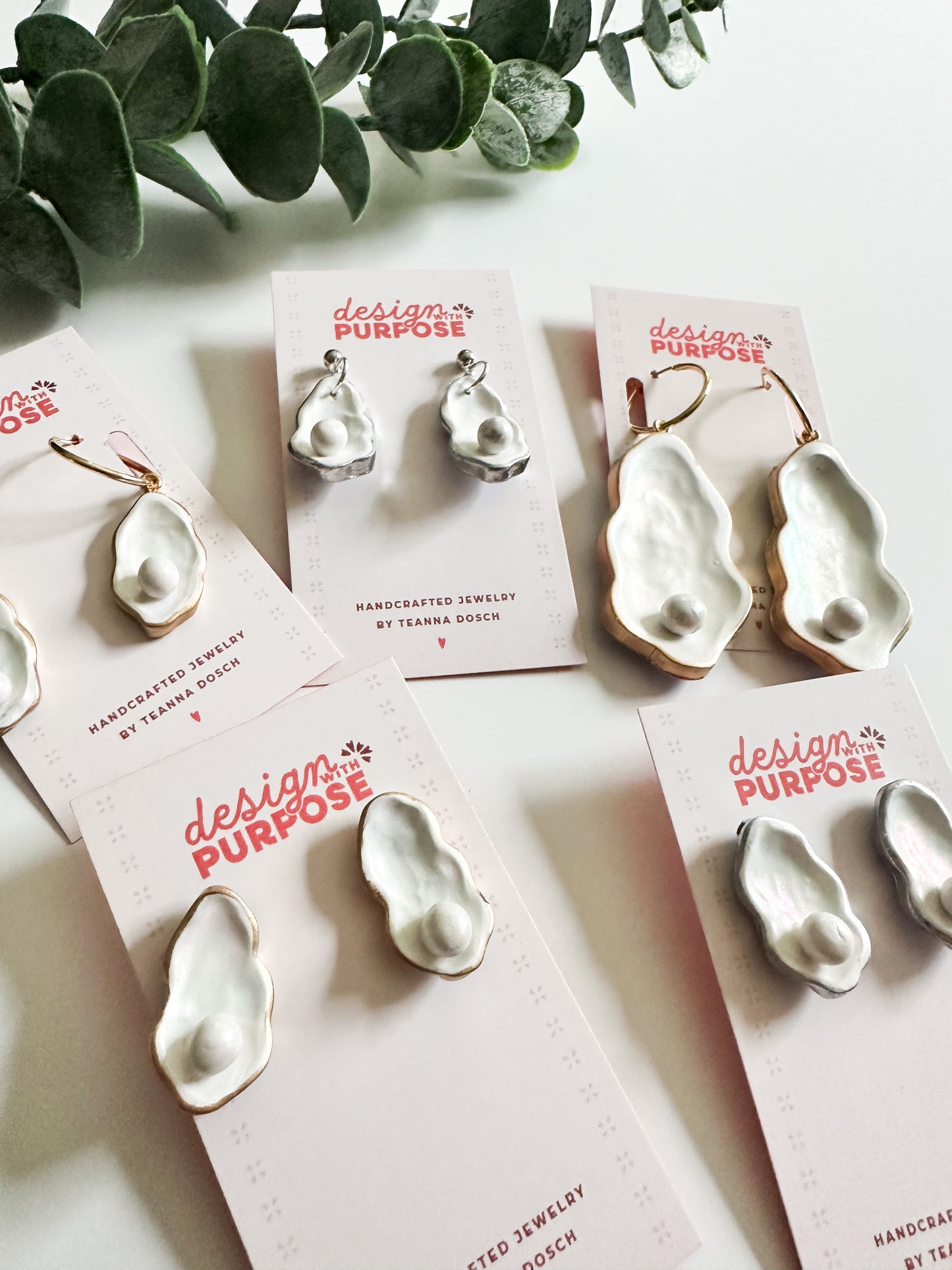 Oyster Earrings