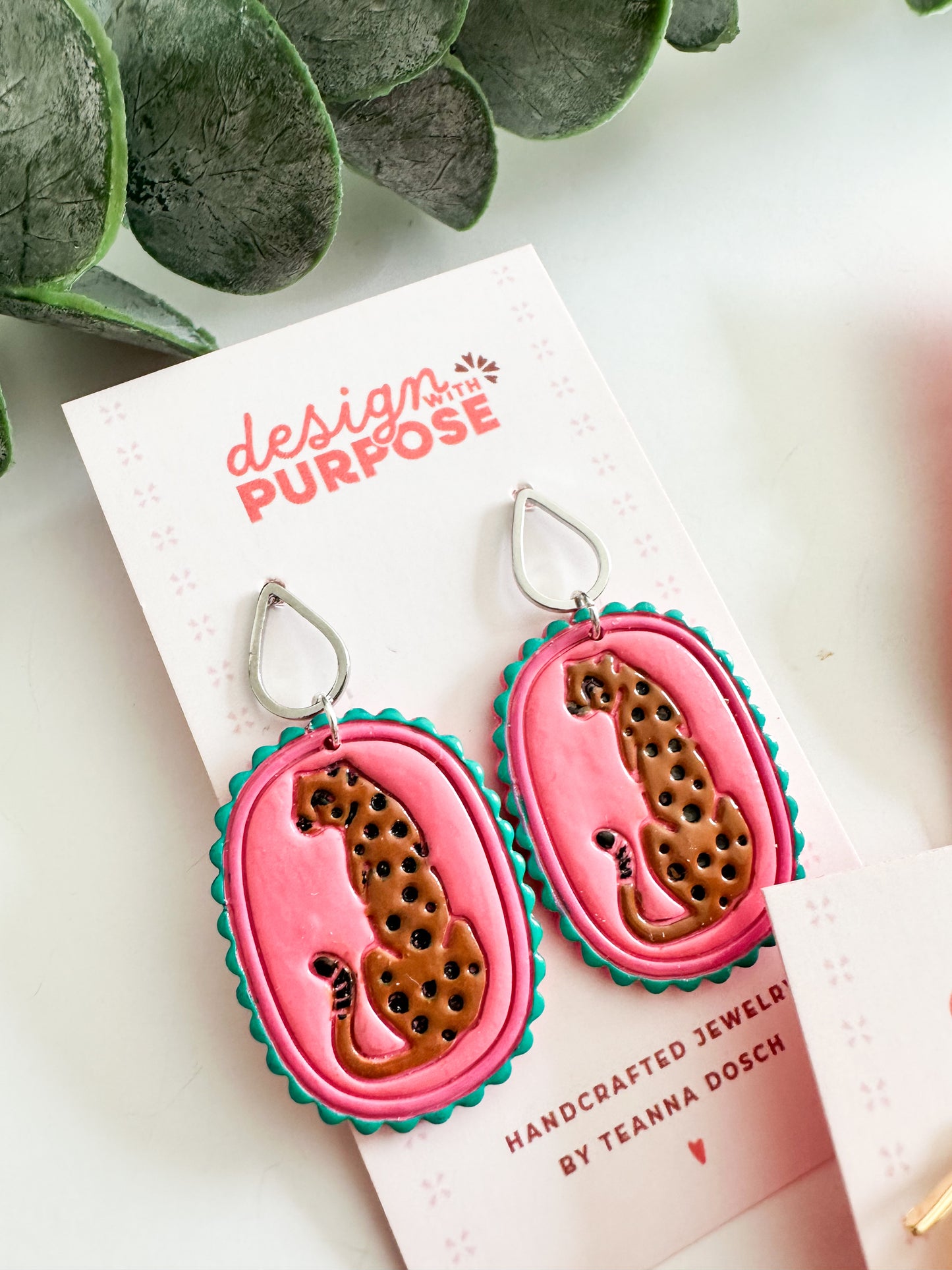 Leopard Earrings