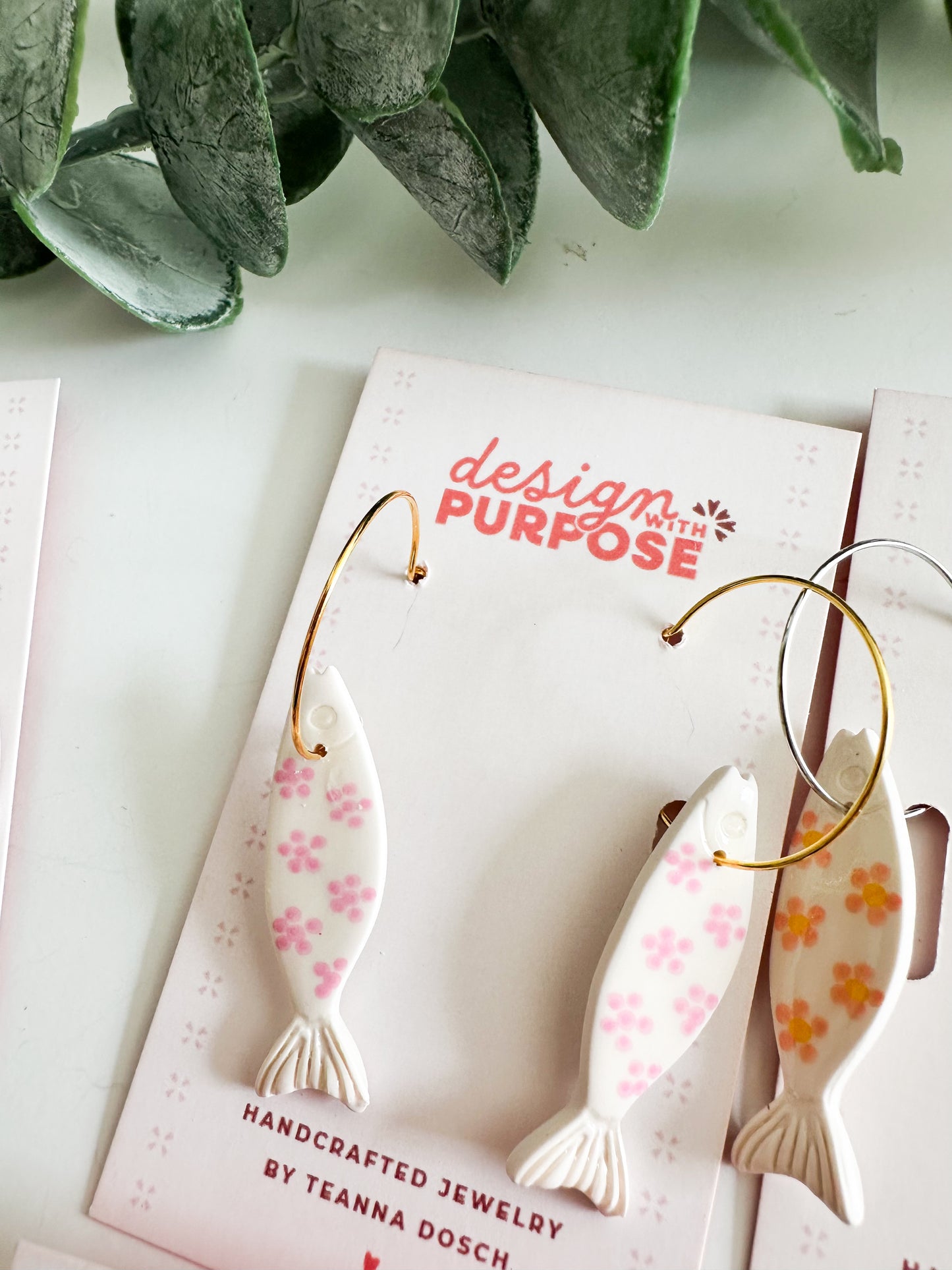 Decorative Fish Earrings