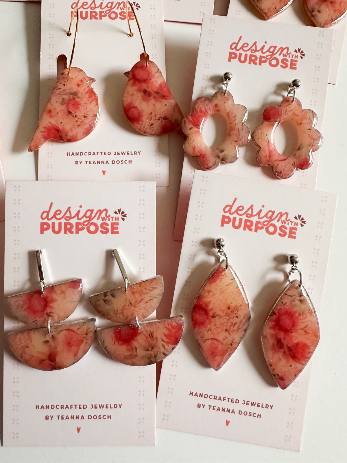 Autumn Floral Earrings