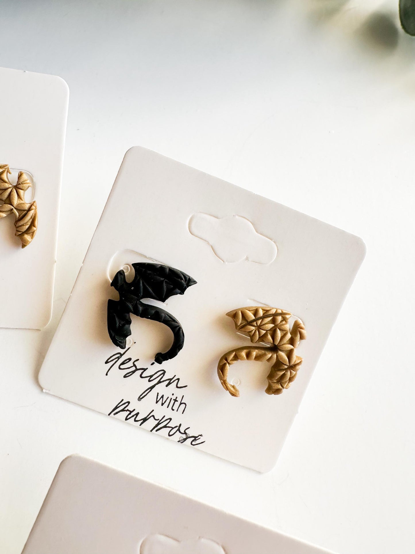 Dragon Stud Earrings