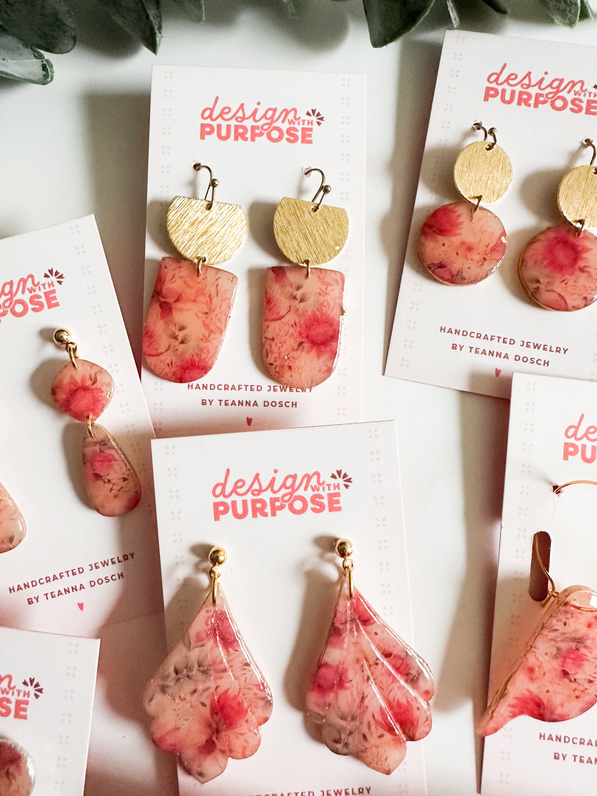 Autumn Floral Earrings
