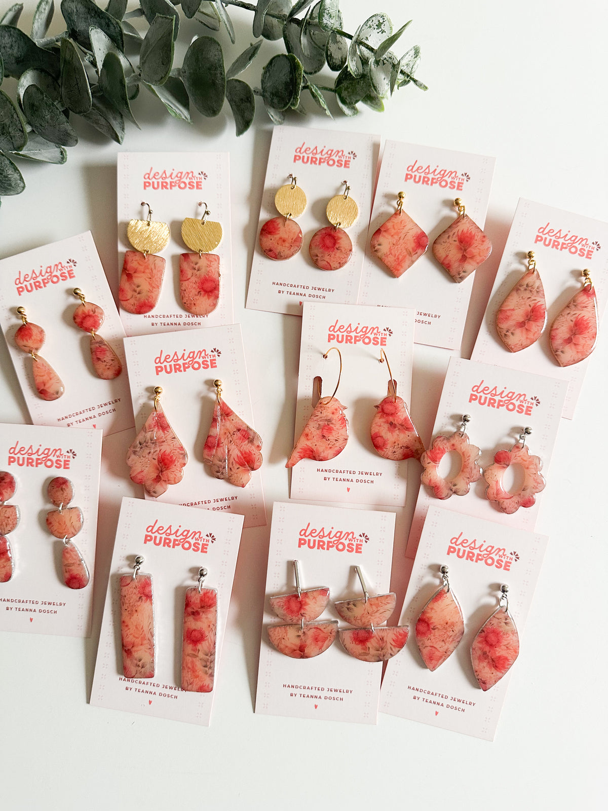 Autumn Floral Earrings