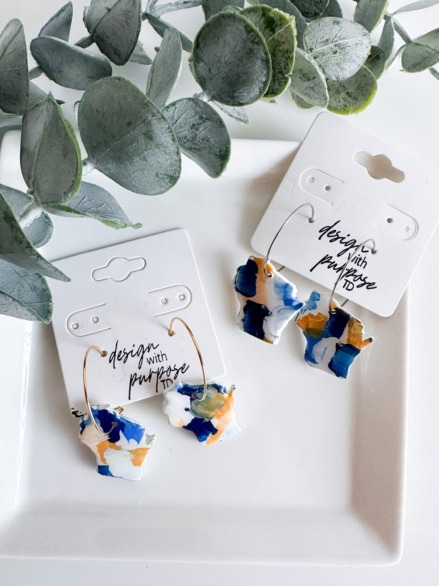 Hand Painted Brewers Earrings