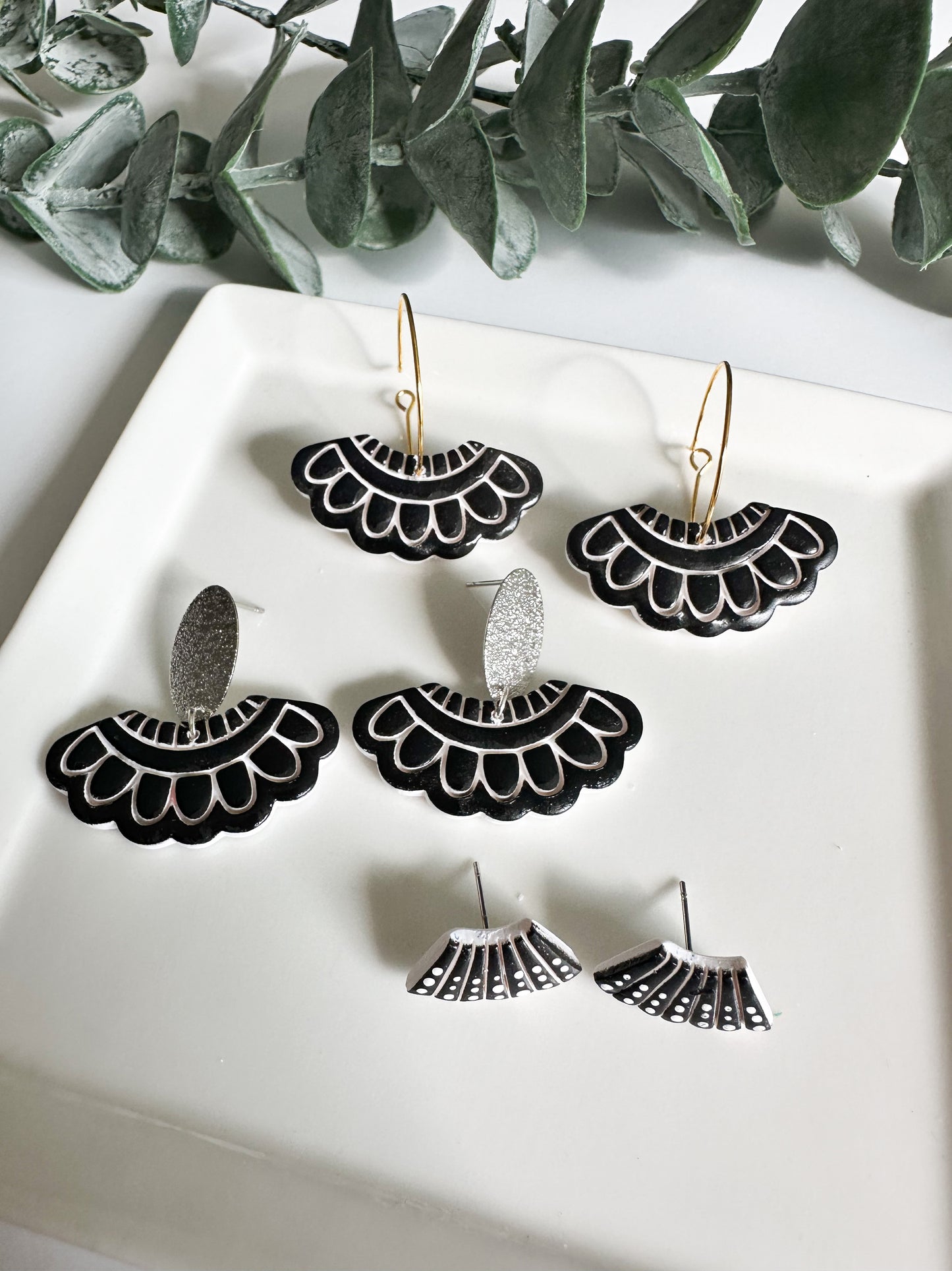 Dissent Collar Earrings