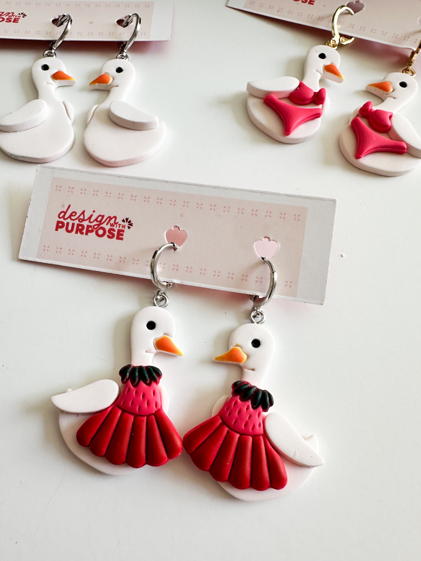 Silly Goose Earrings