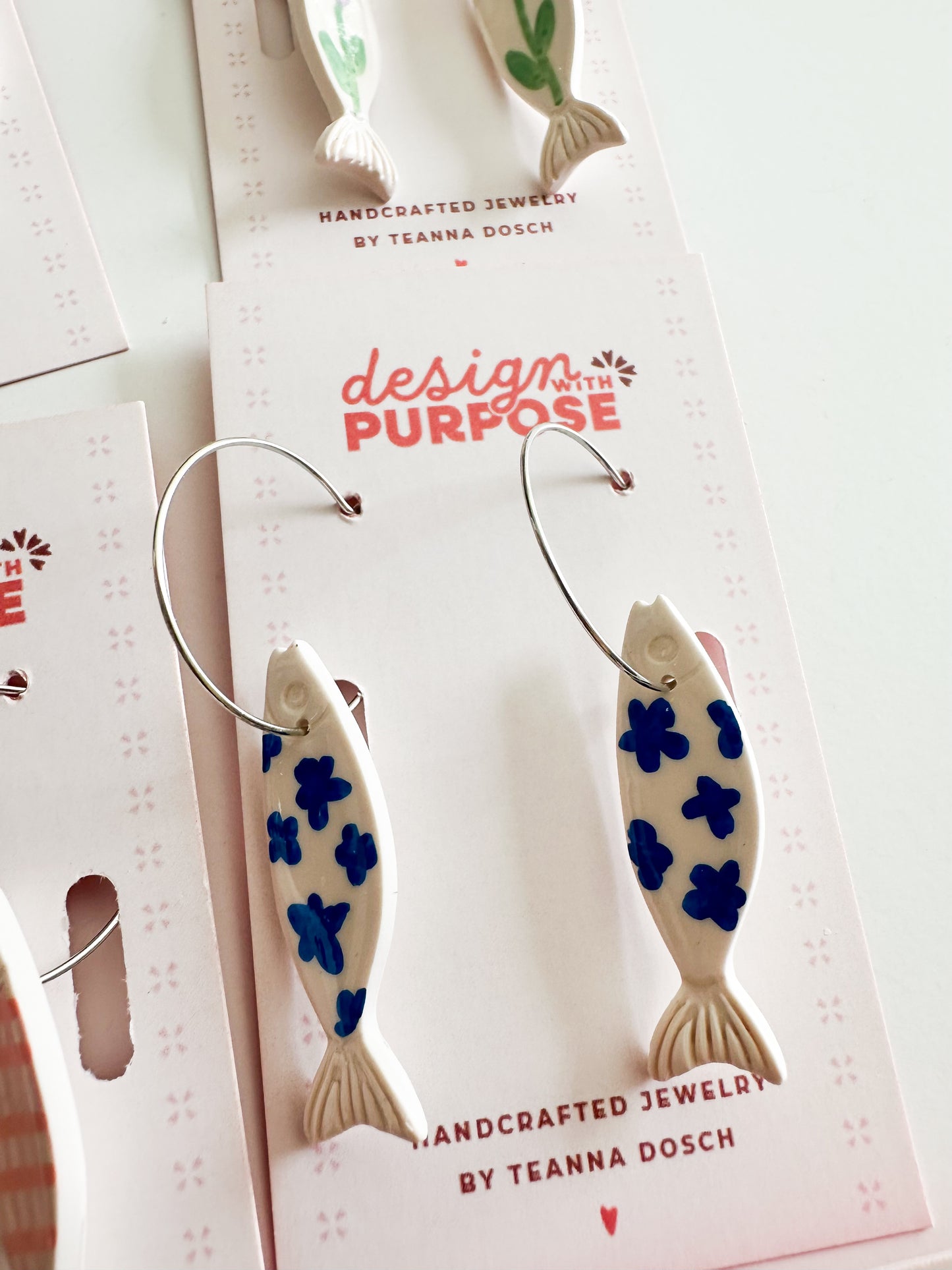 Decorative Fish Earrings