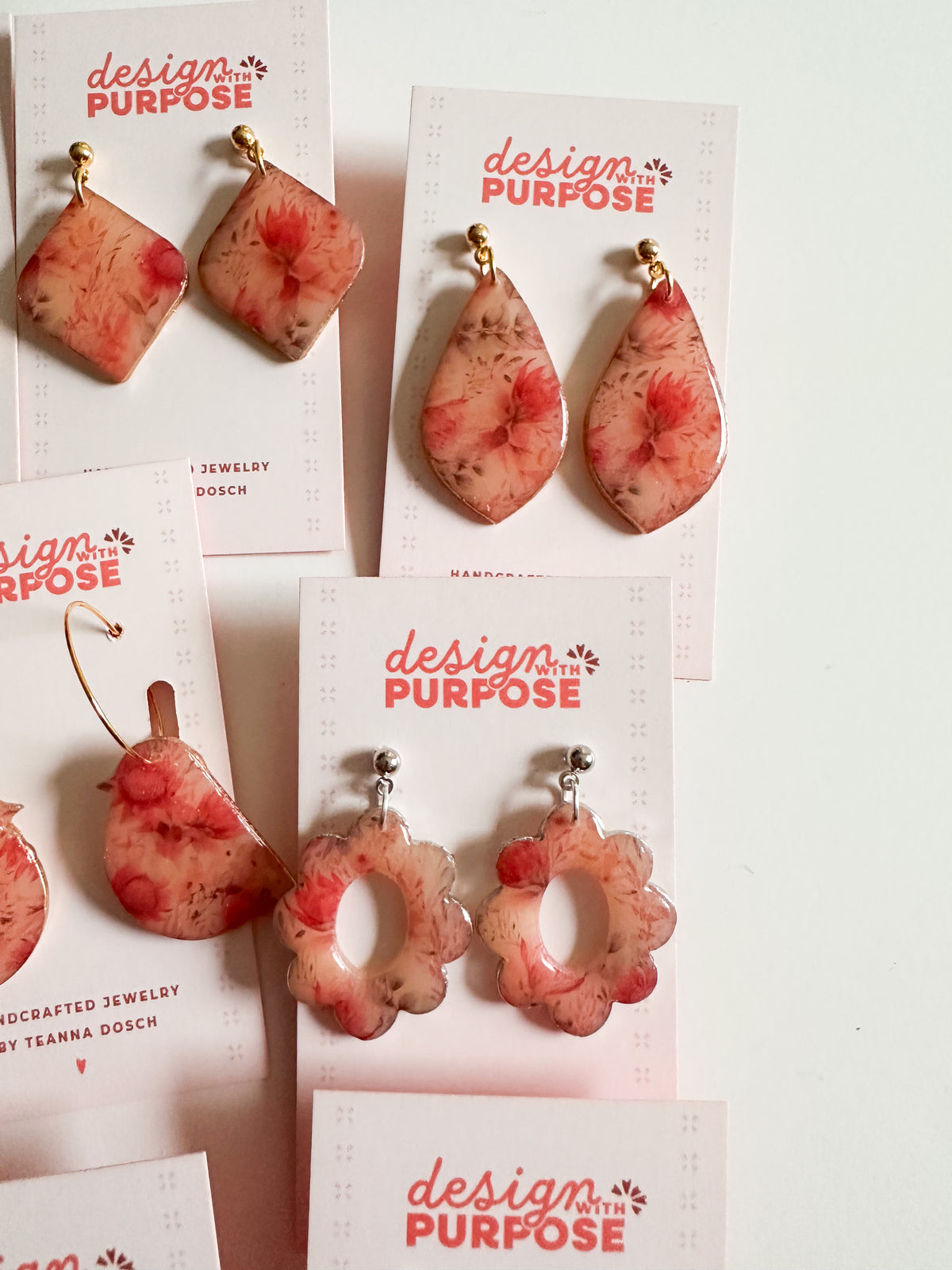 Autumn Floral Earrings