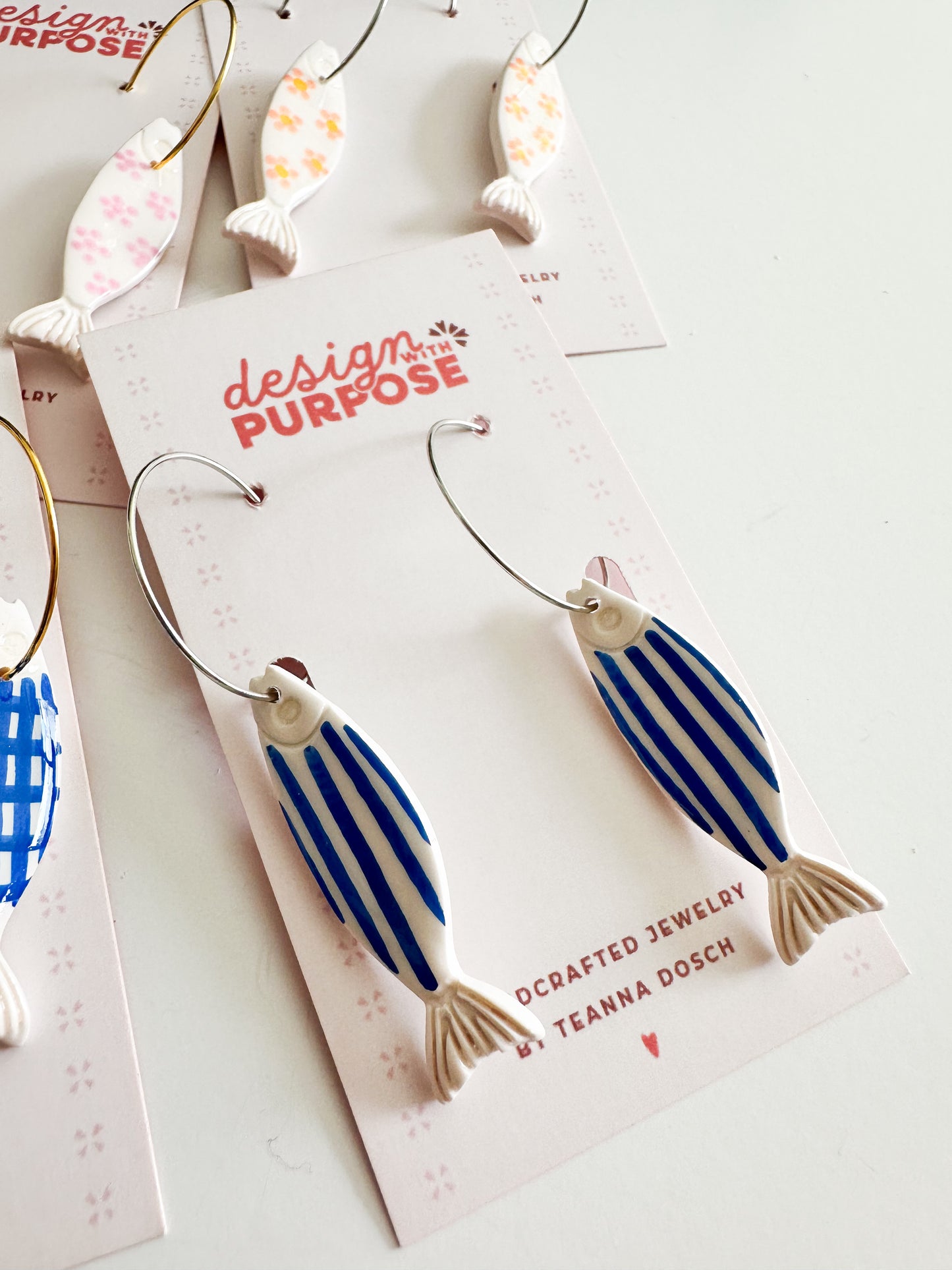Decorative Fish Earrings