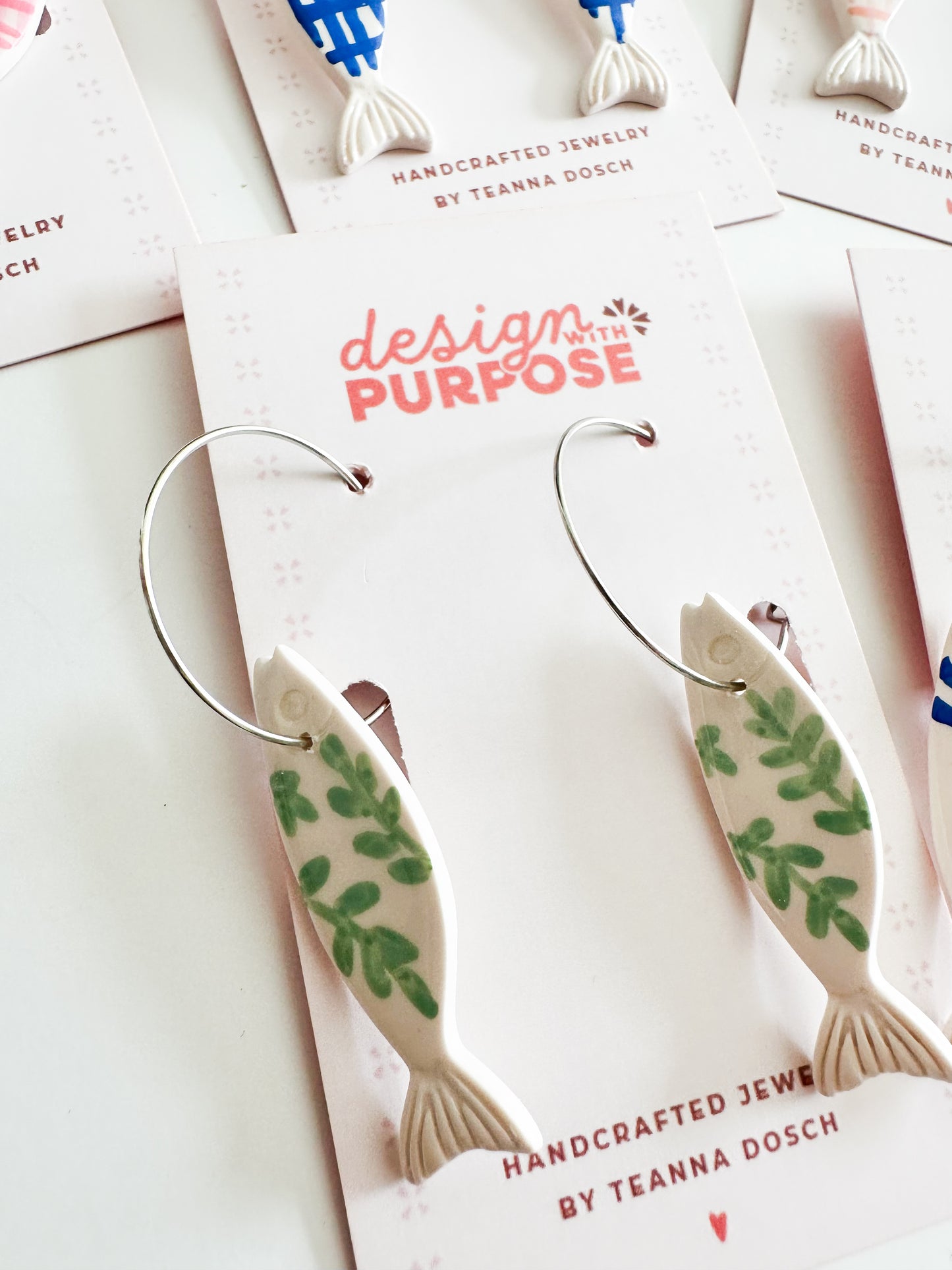 Decorative Fish Earrings