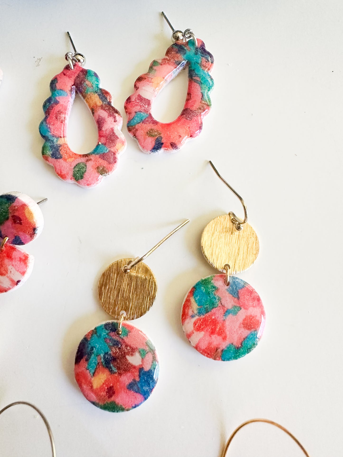 Bright Tropical Earrings
