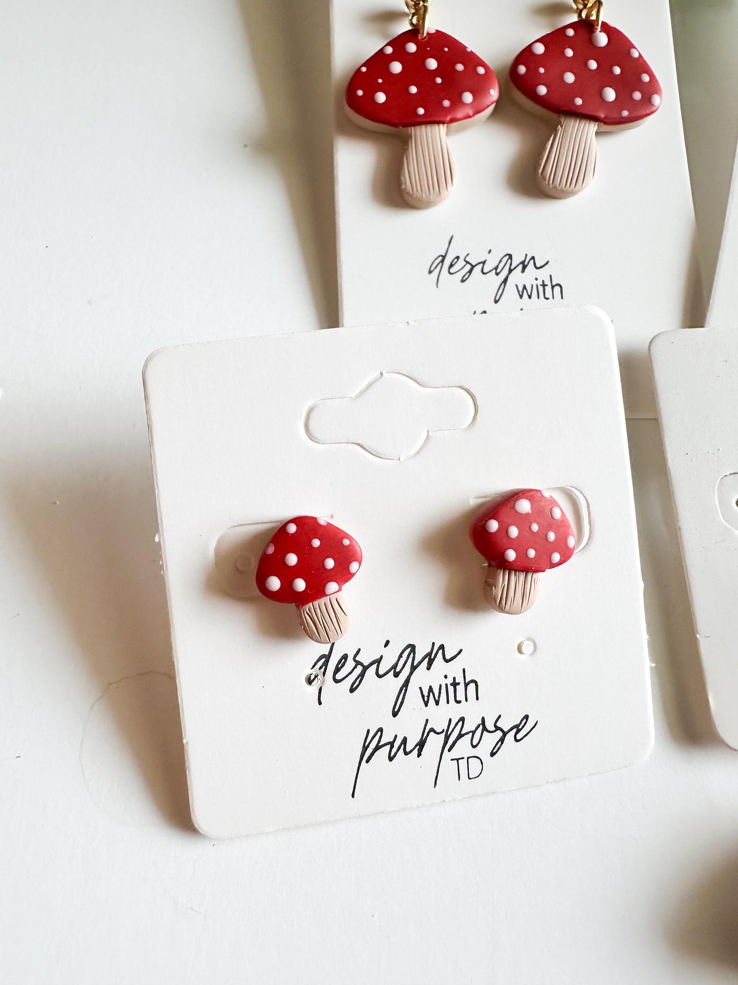 Mushroom Earrings
