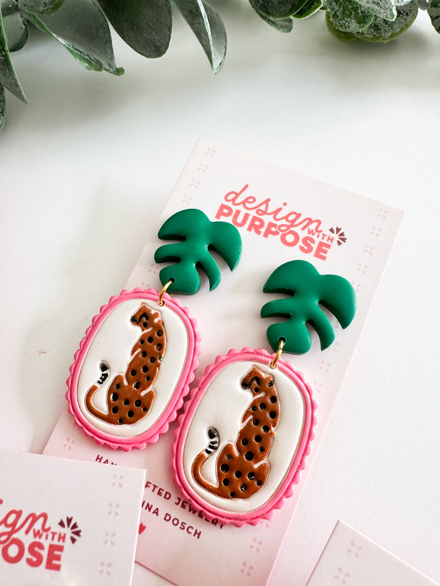 Leopard Earrings