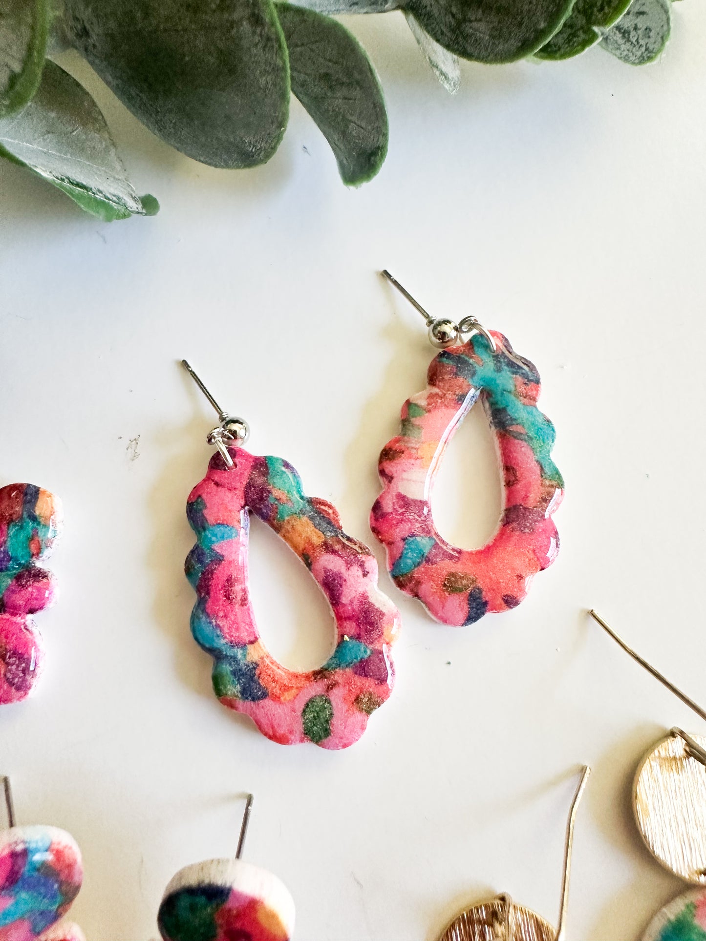 Bright Tropical Earrings