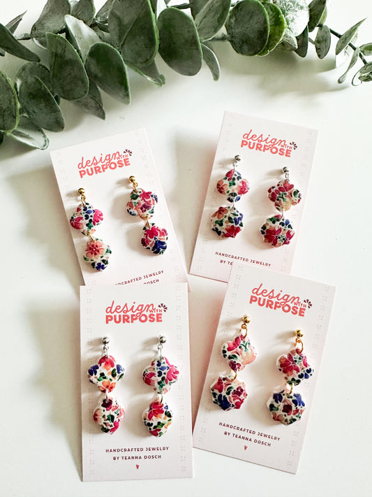 Colorful Tile Earrings