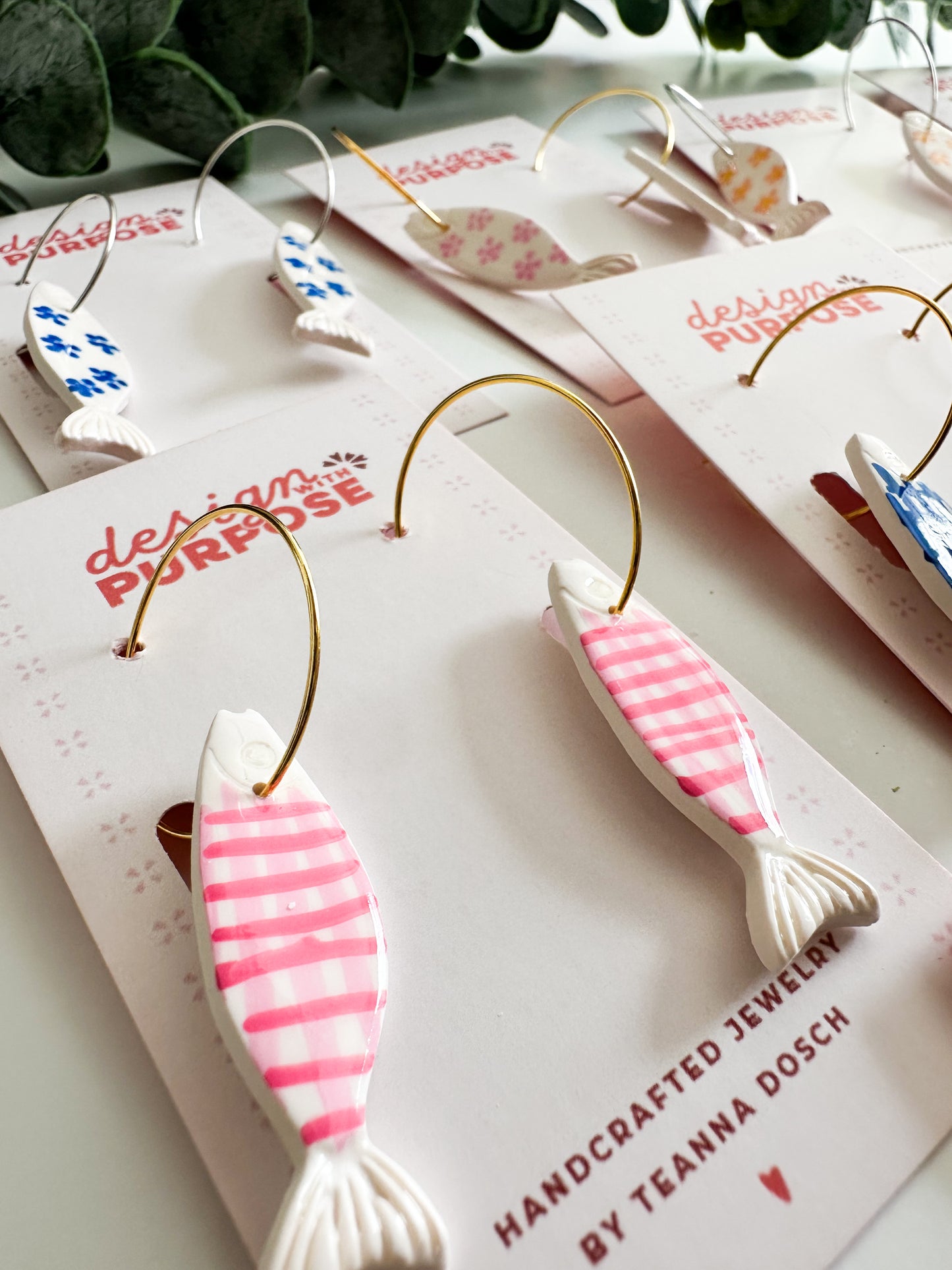 Decorative Fish Earrings