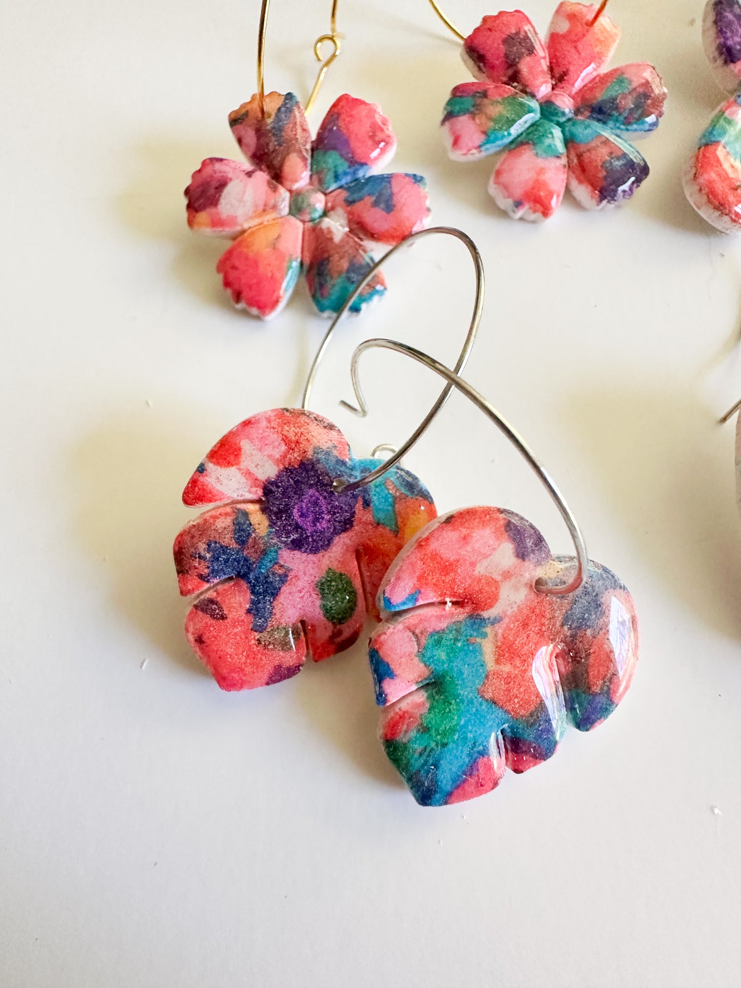 Bright Tropical Earrings
