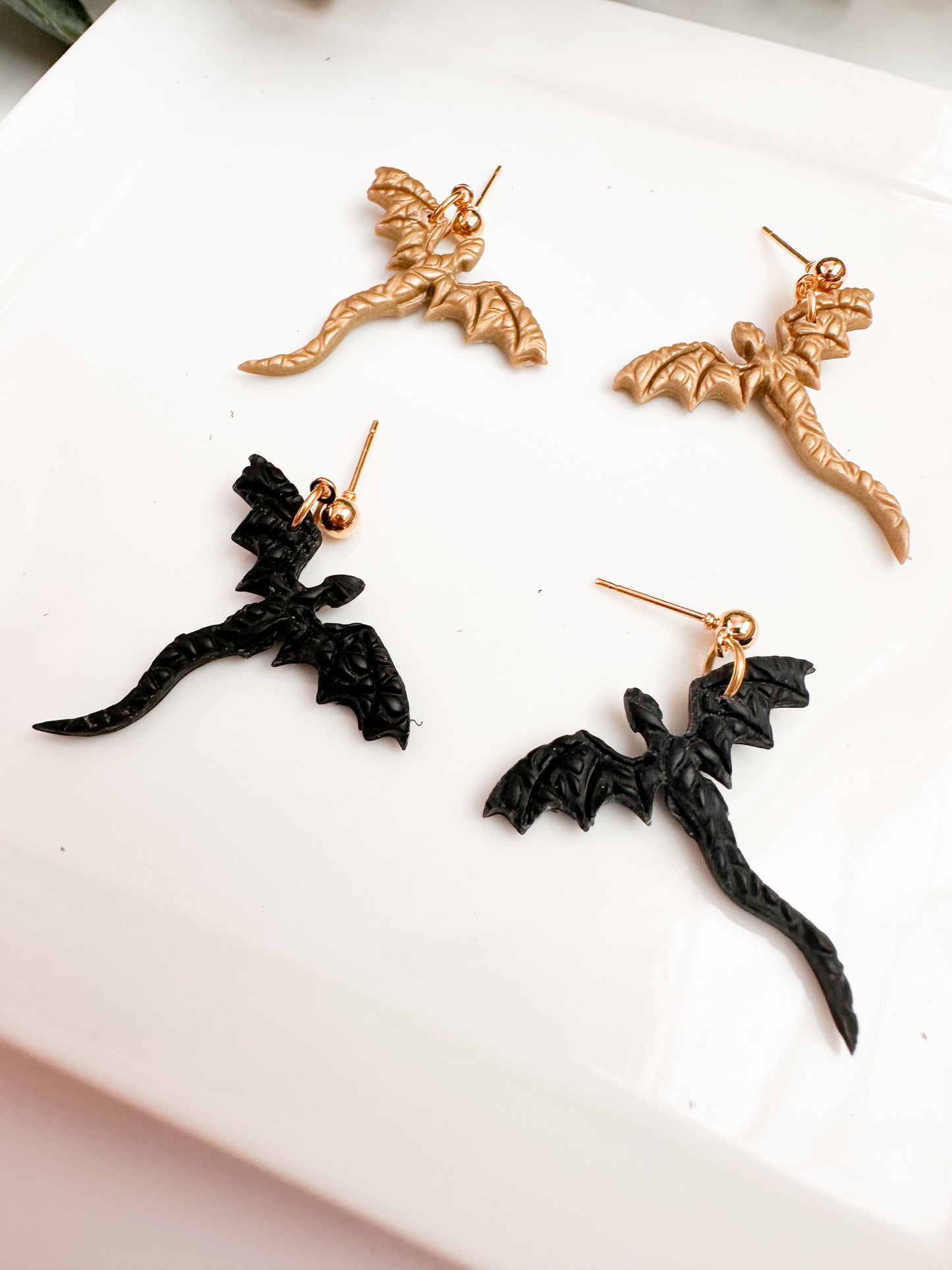 Small Dragon Earrings