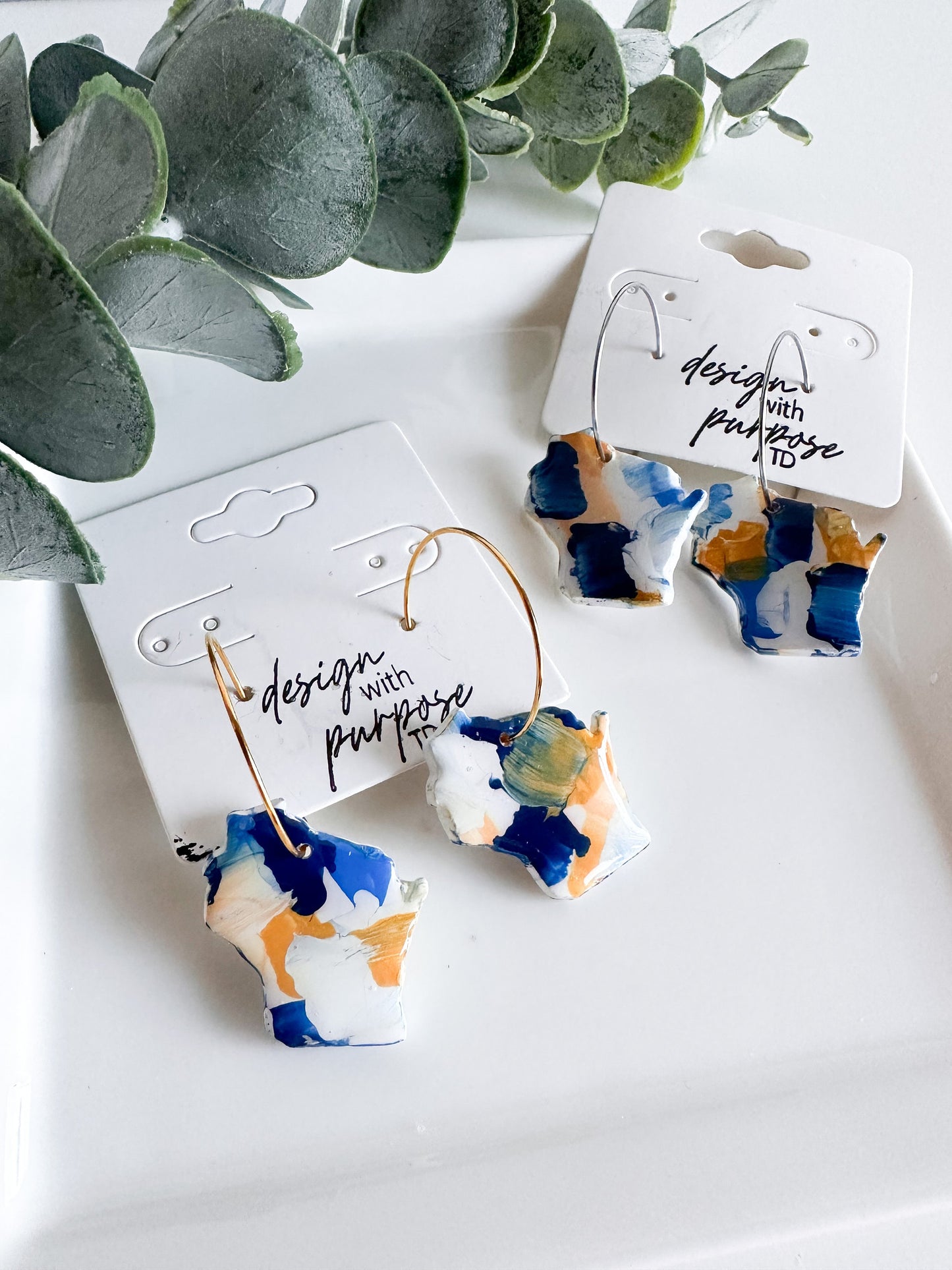 Hand Painted Brewers Earrings