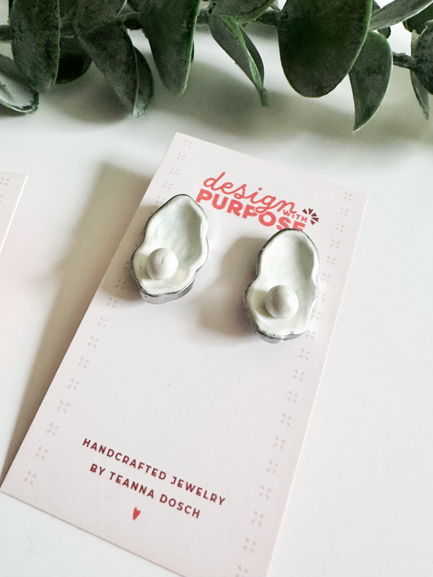 Oyster Earrings