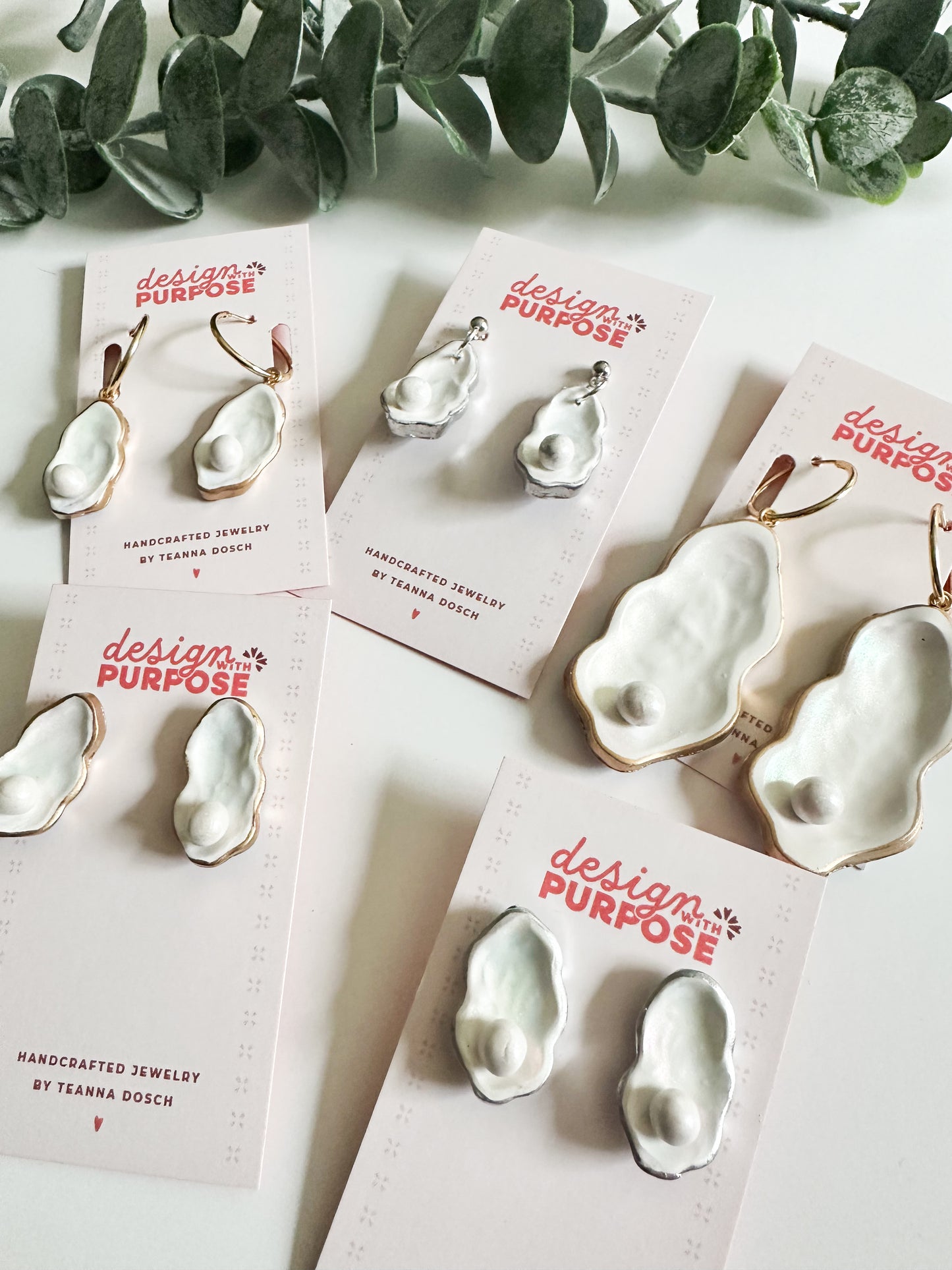 Oyster Earrings