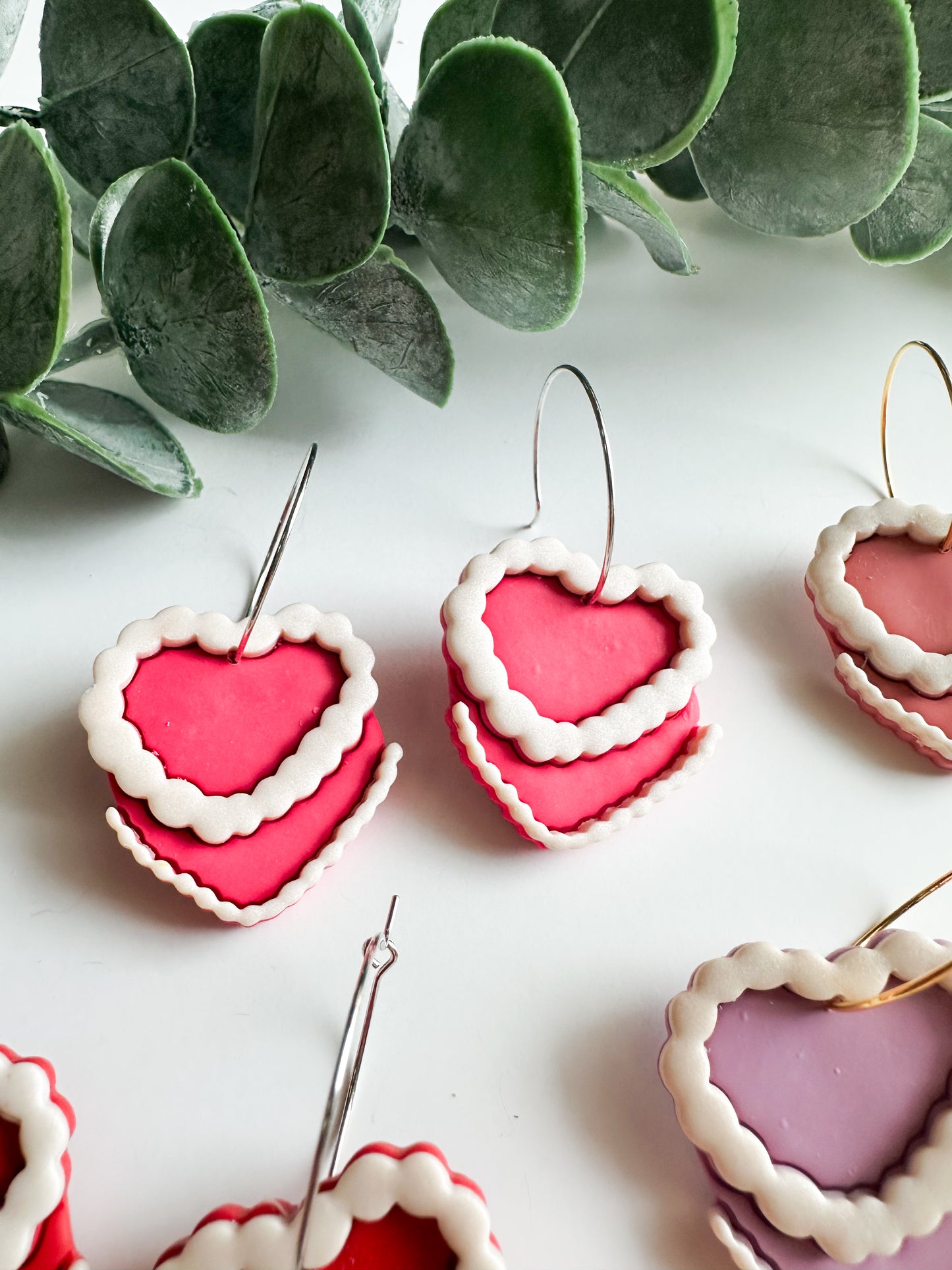 Valentines Heart Cakes