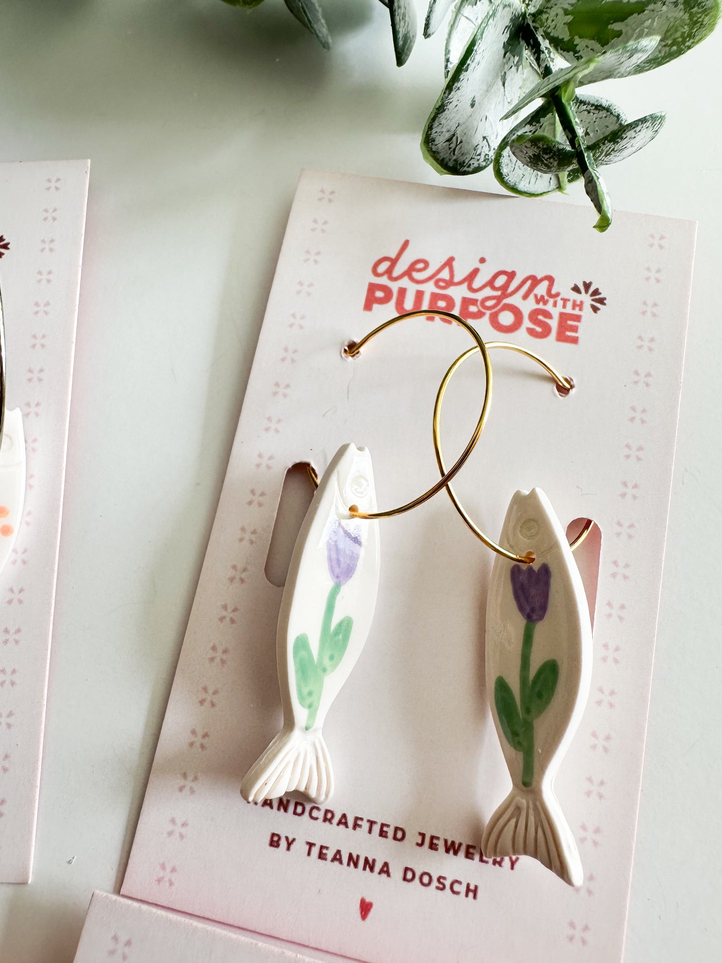 Decorative Fish Earrings