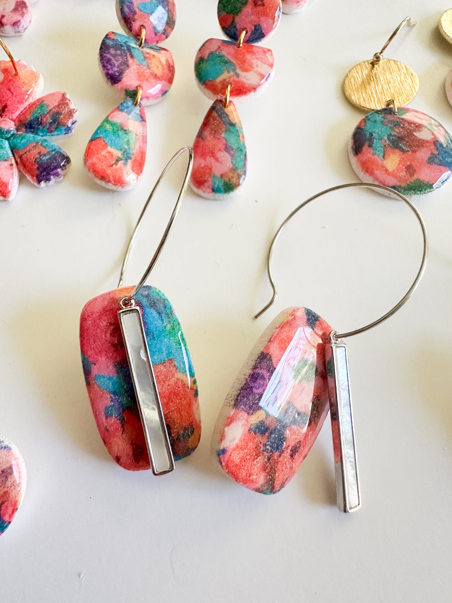 Bright Tropical Earrings