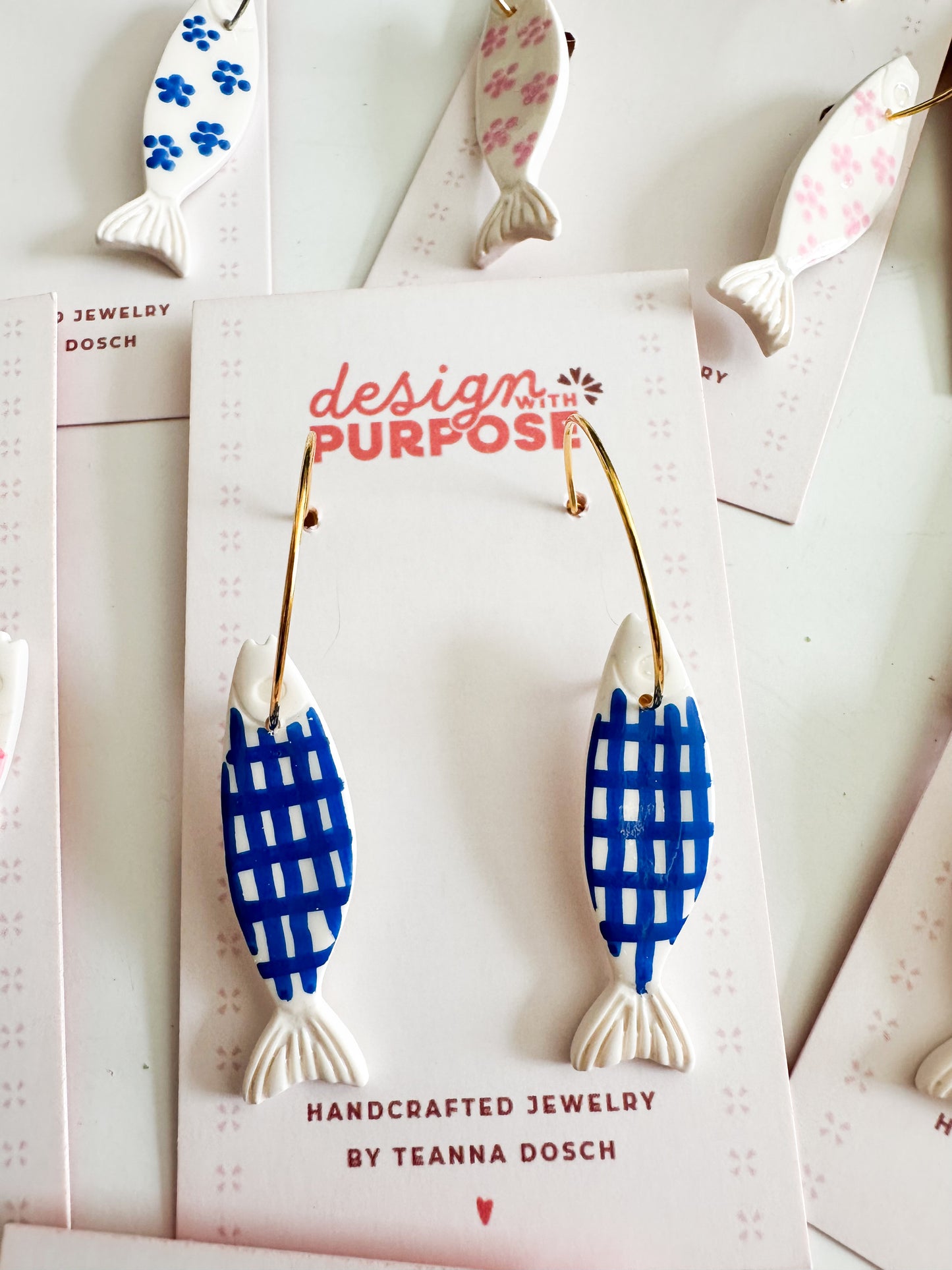 Decorative Fish Earrings
