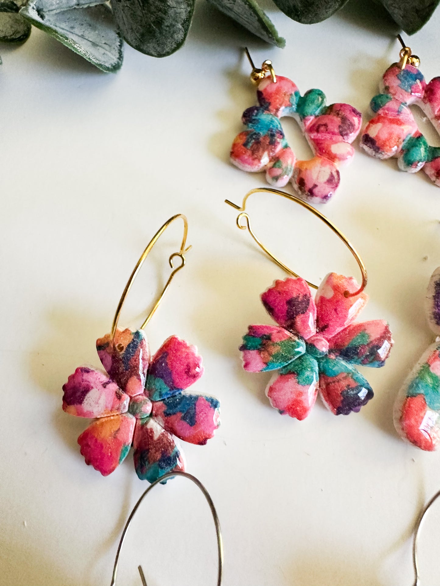 Bright Tropical Earrings