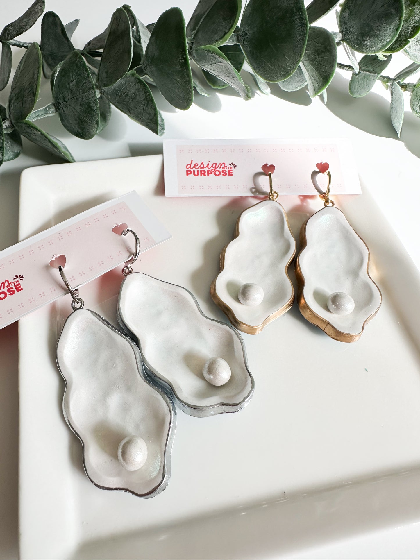 Oyster Earrings