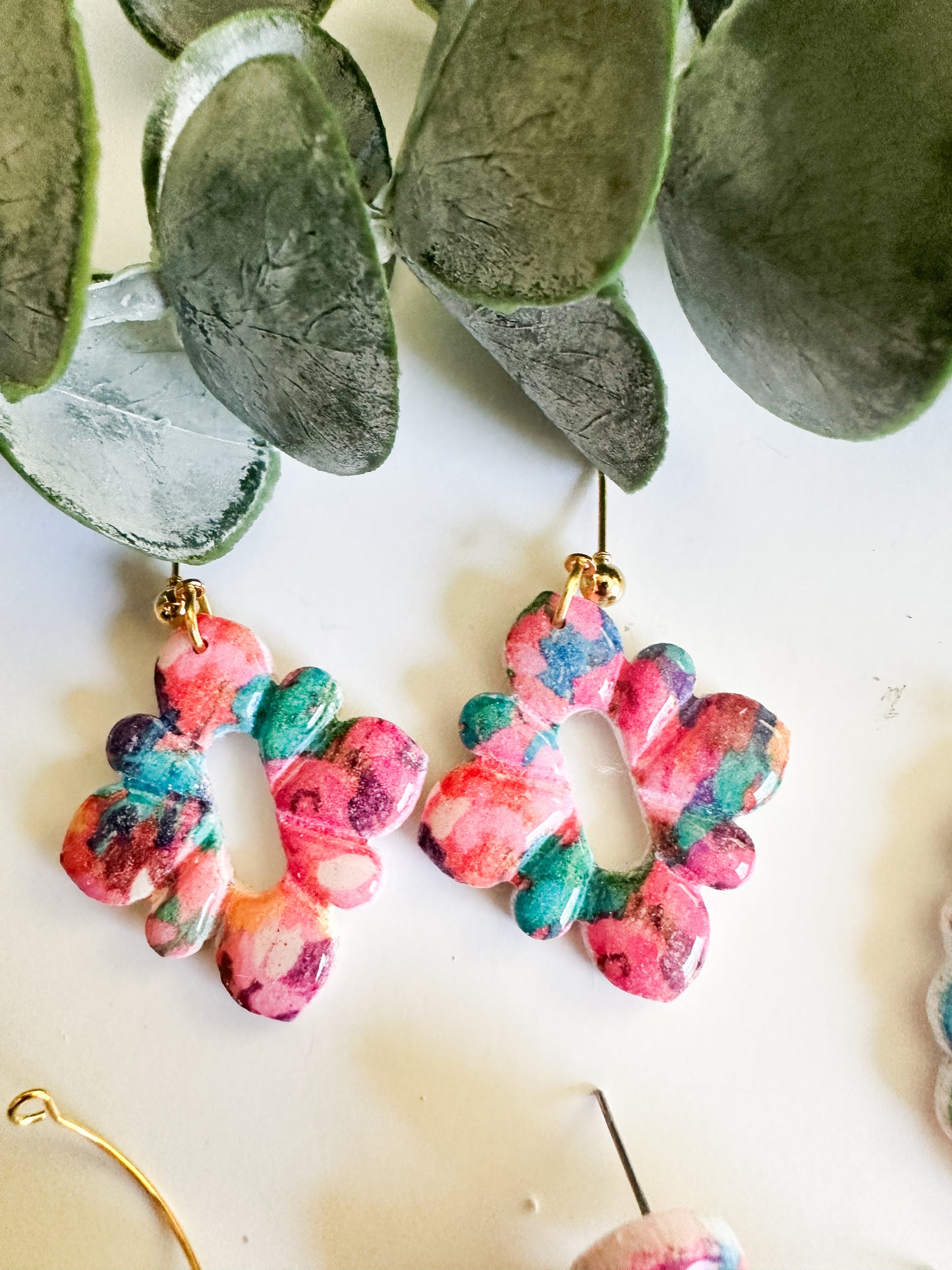 Bright Tropical Earrings
