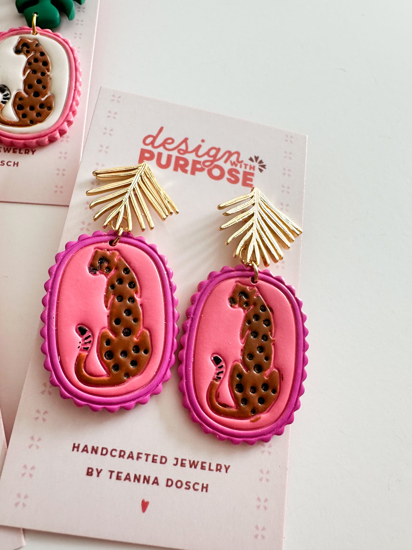 Leopard Earrings