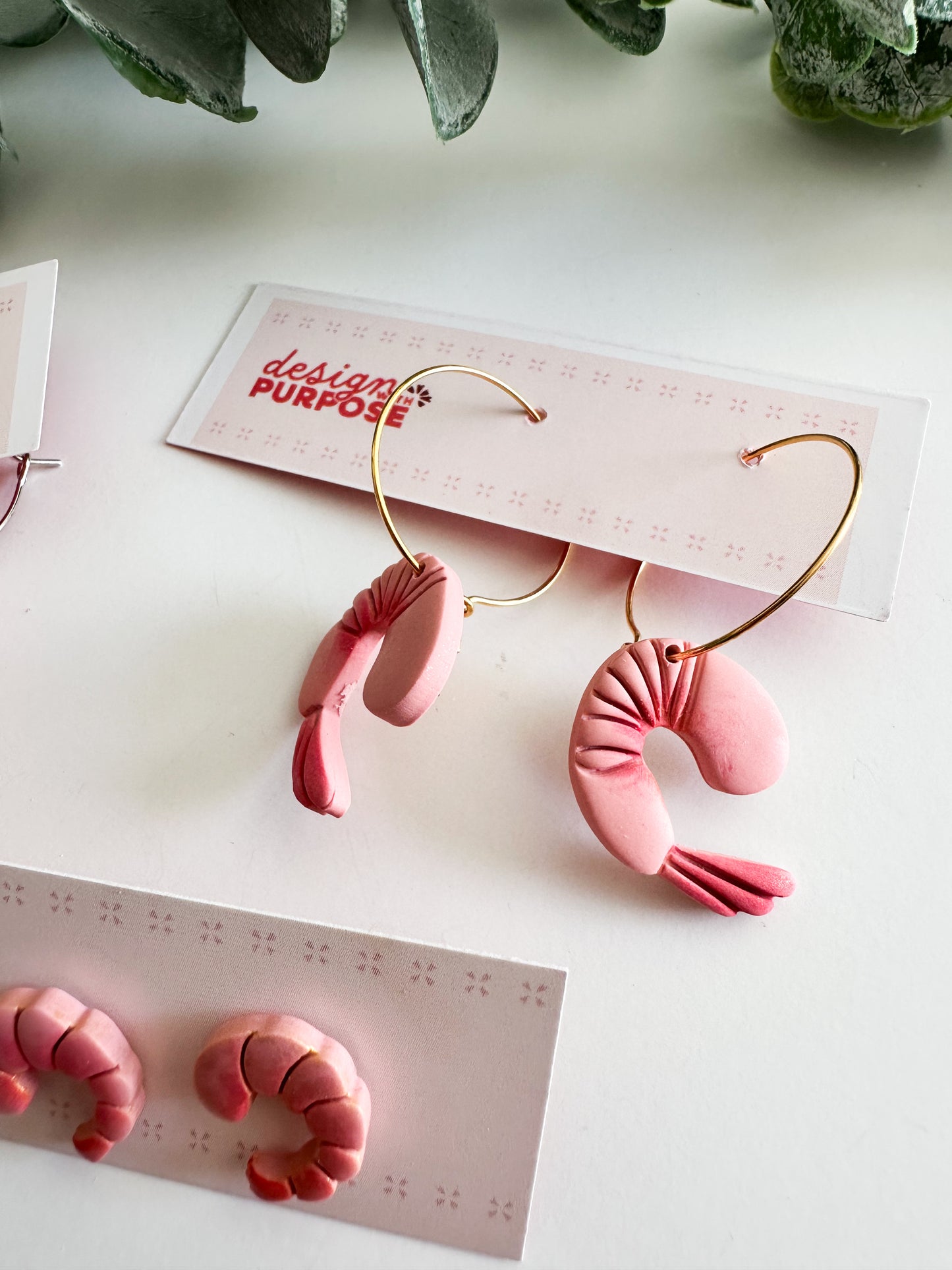 Shrimp Earrings
